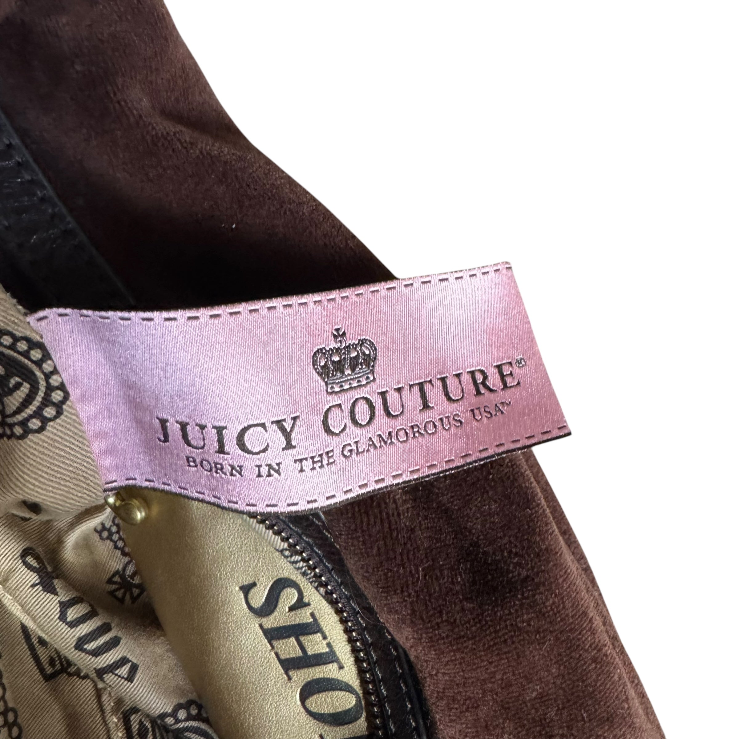 BROWN JUICY COUTURE BAG