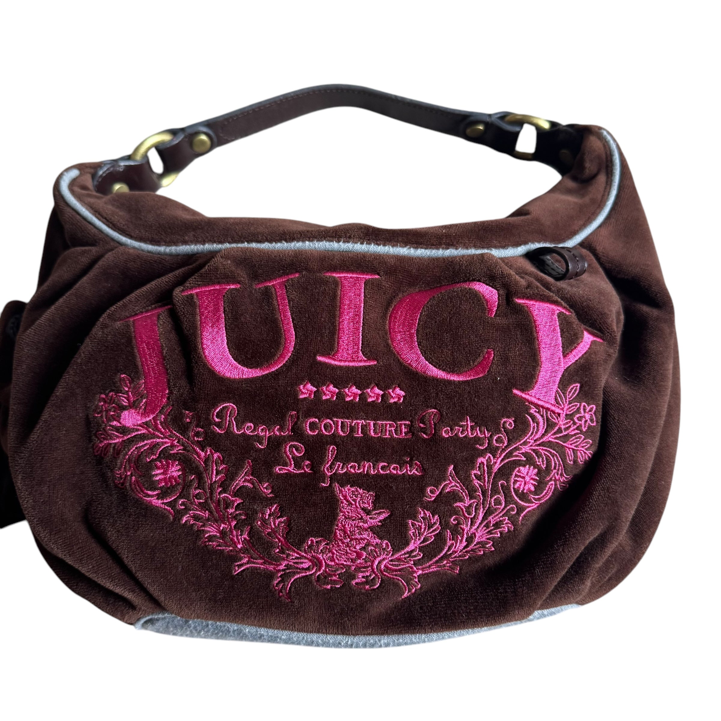 BROWN JUICY COUTURE BAG