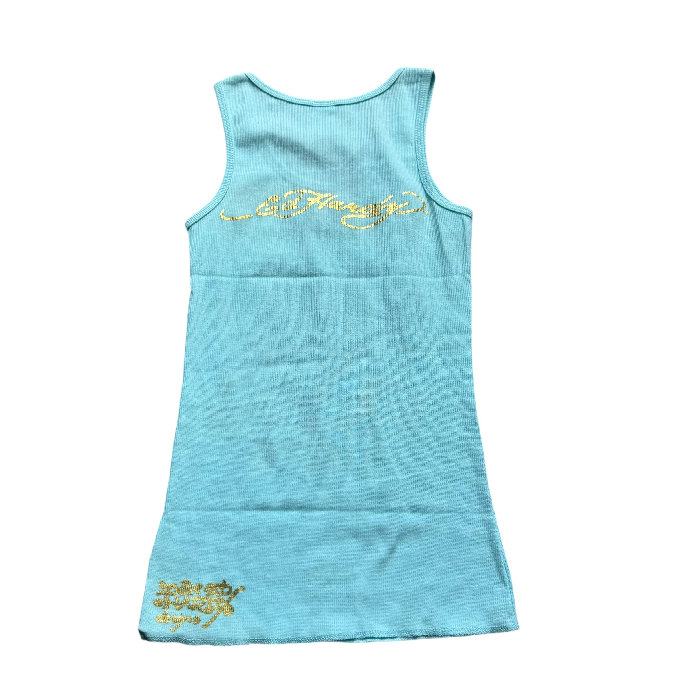 DEADSTOCK ED HARDY SINGLET- M
