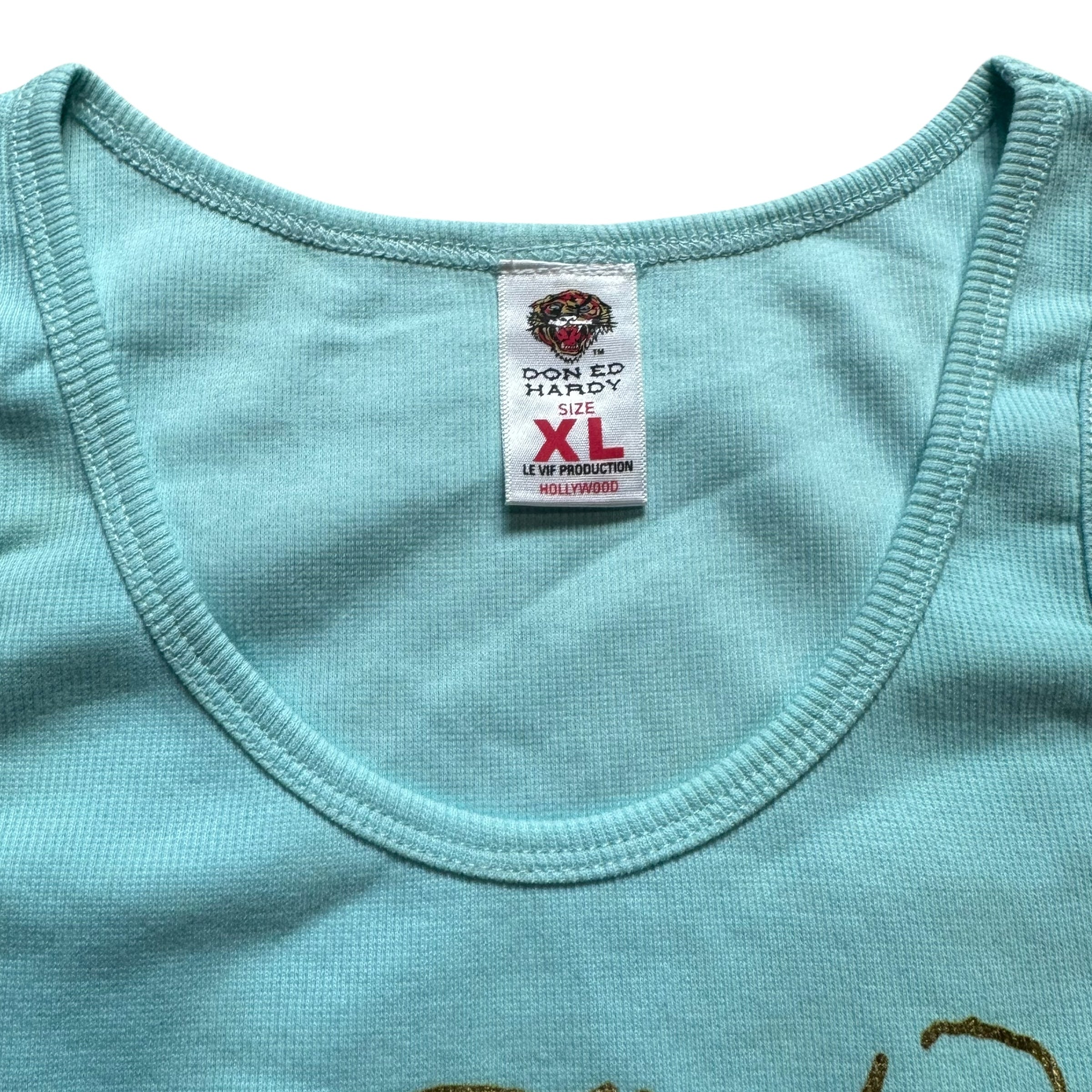 DEADSTOCK ED HARDY SINGLET-XL