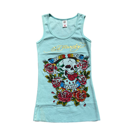 DEADSTOCK ED HARDY SINGLET- M
