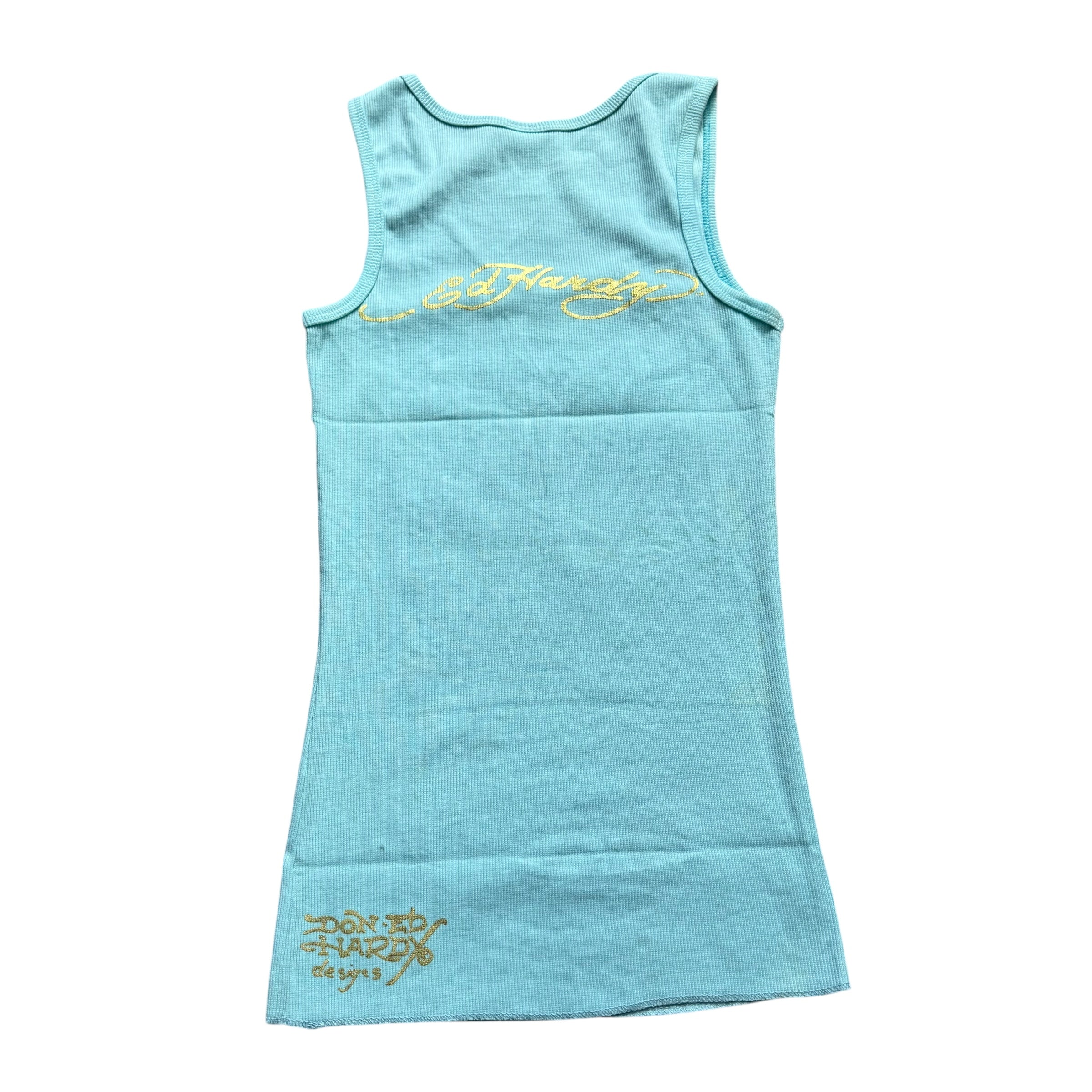 DEADSTOCK ED HARDY SINGLET- M