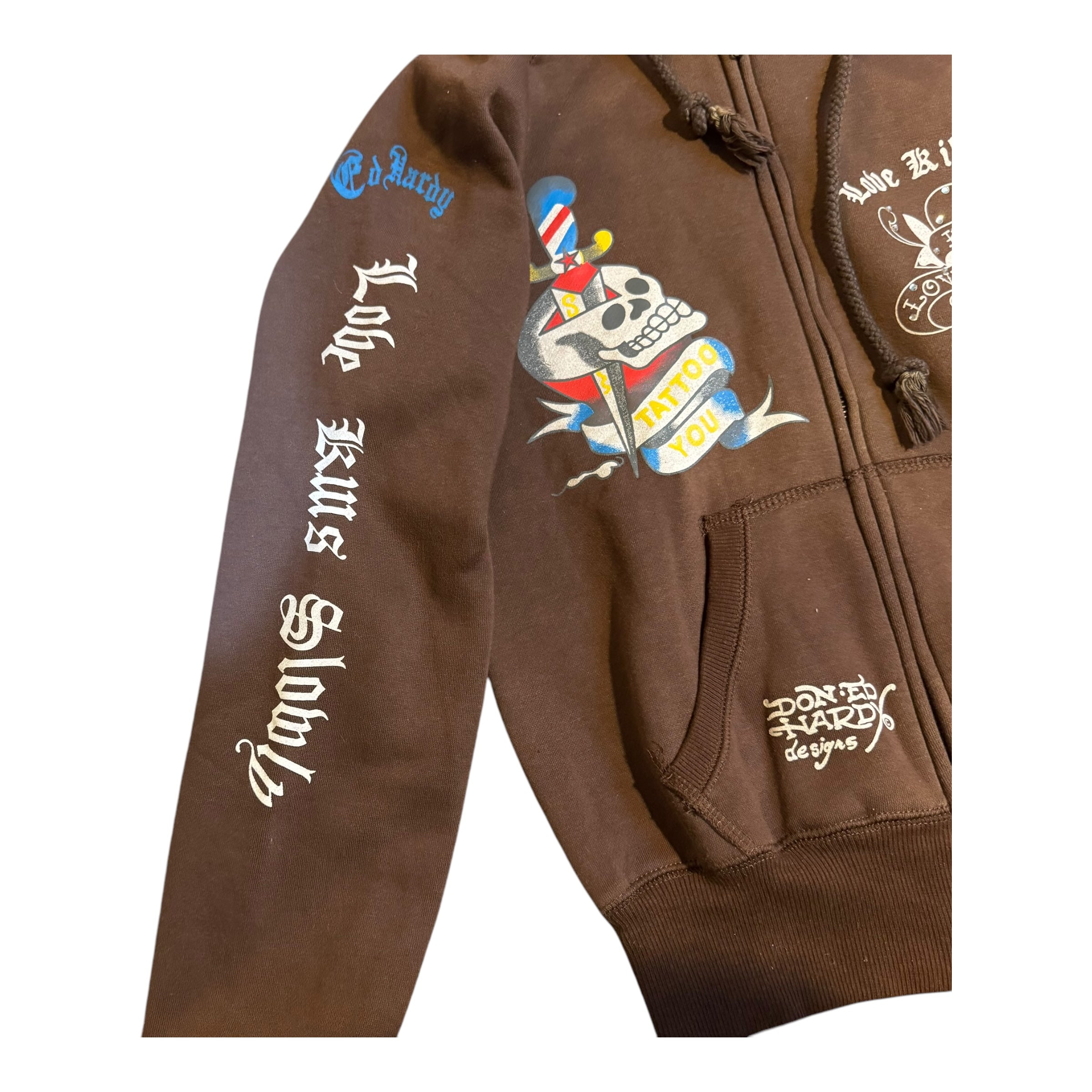 ED HARDY VINTAGE JACKET - L