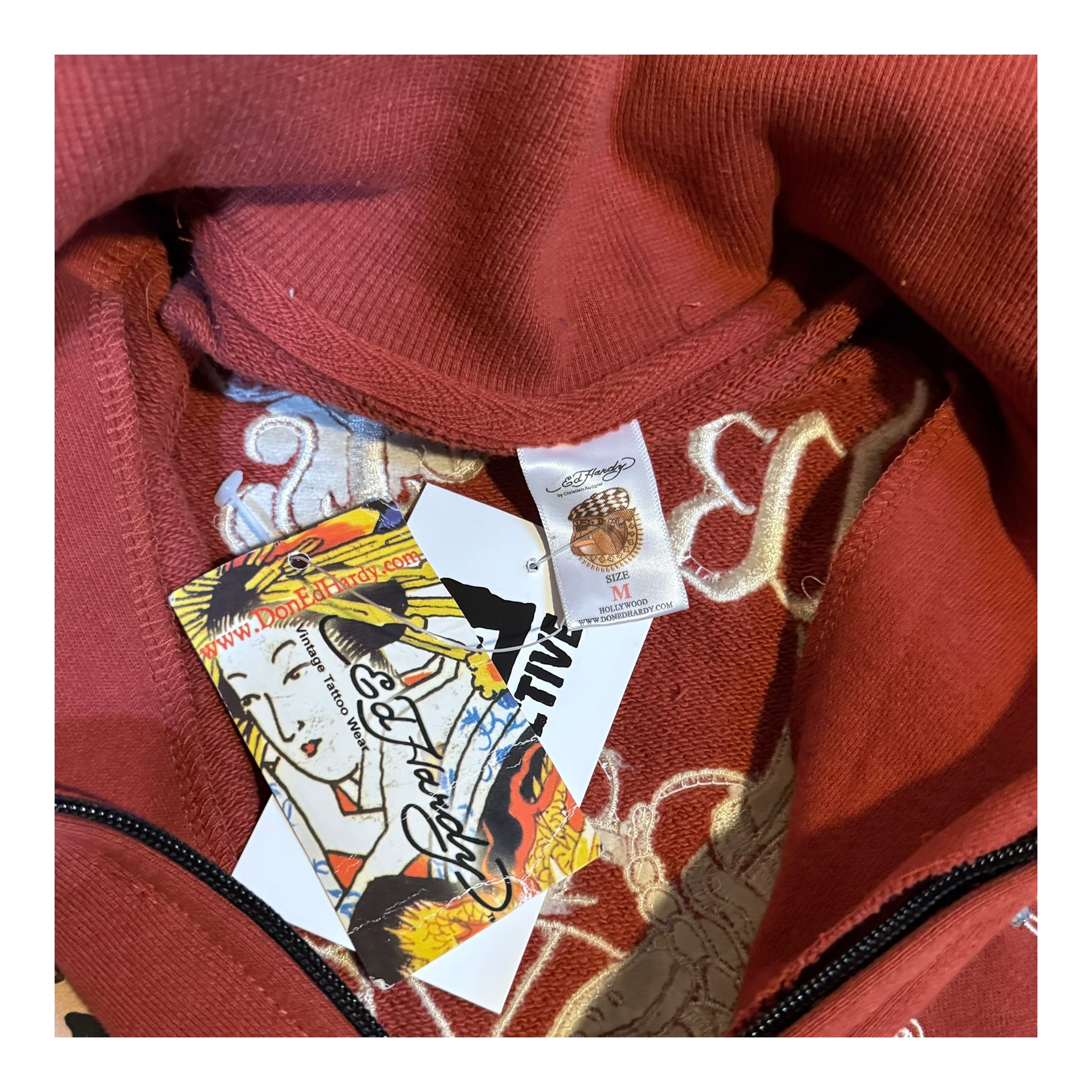 ED HARDY VINTAGE JACKET - M