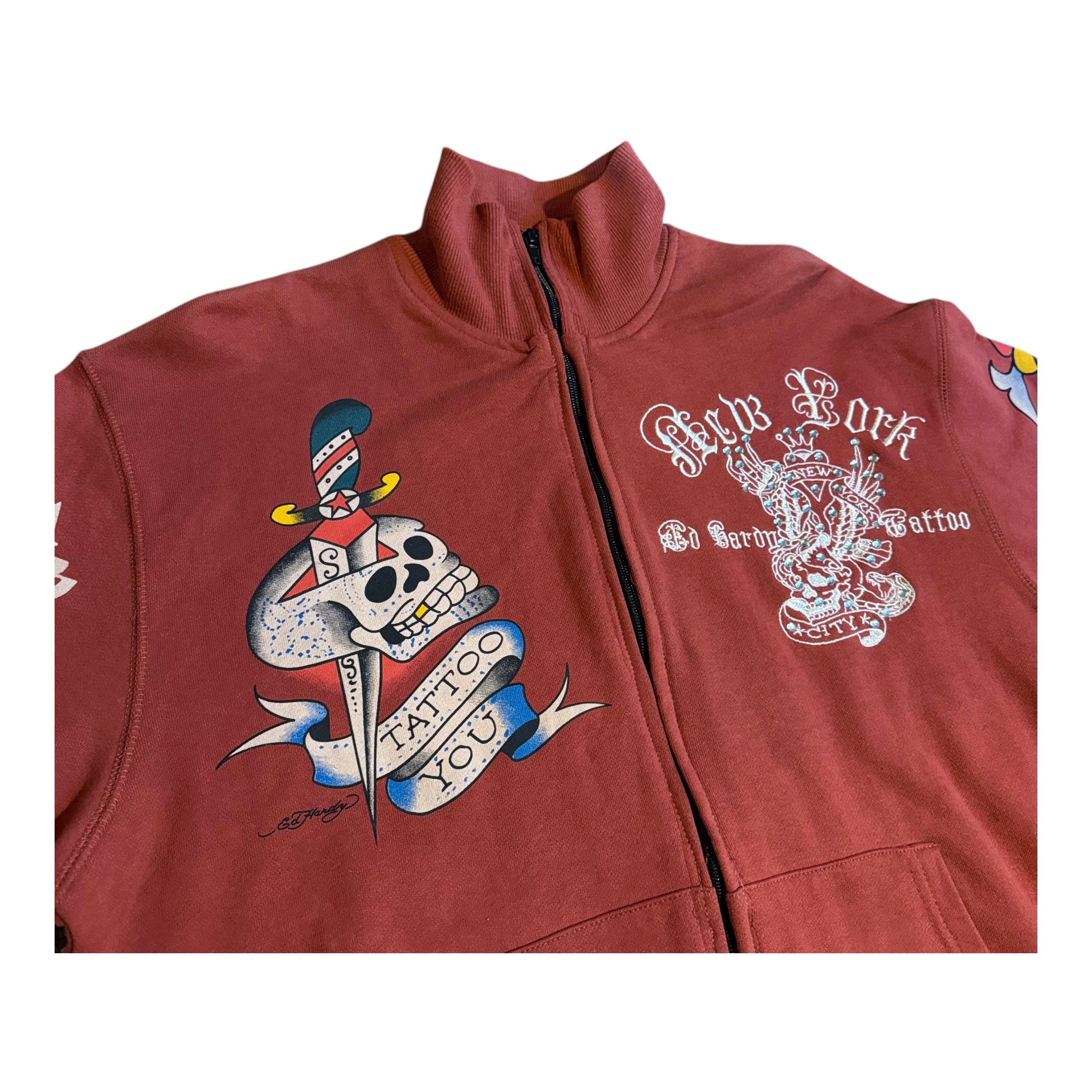 ED HARDY VINTAGE JACKET - M