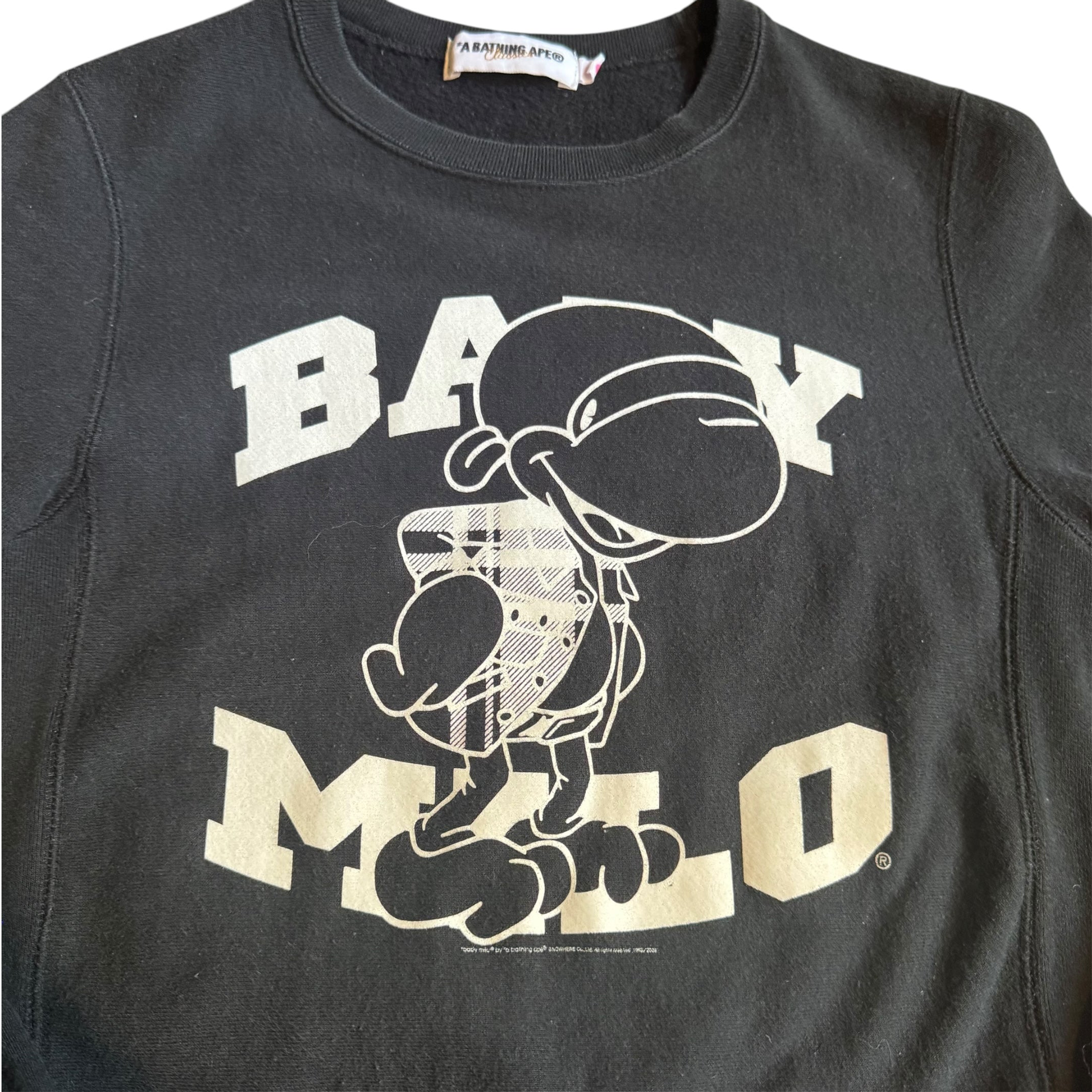 BABY MILO LONG SLEEVE HOODIE - XS