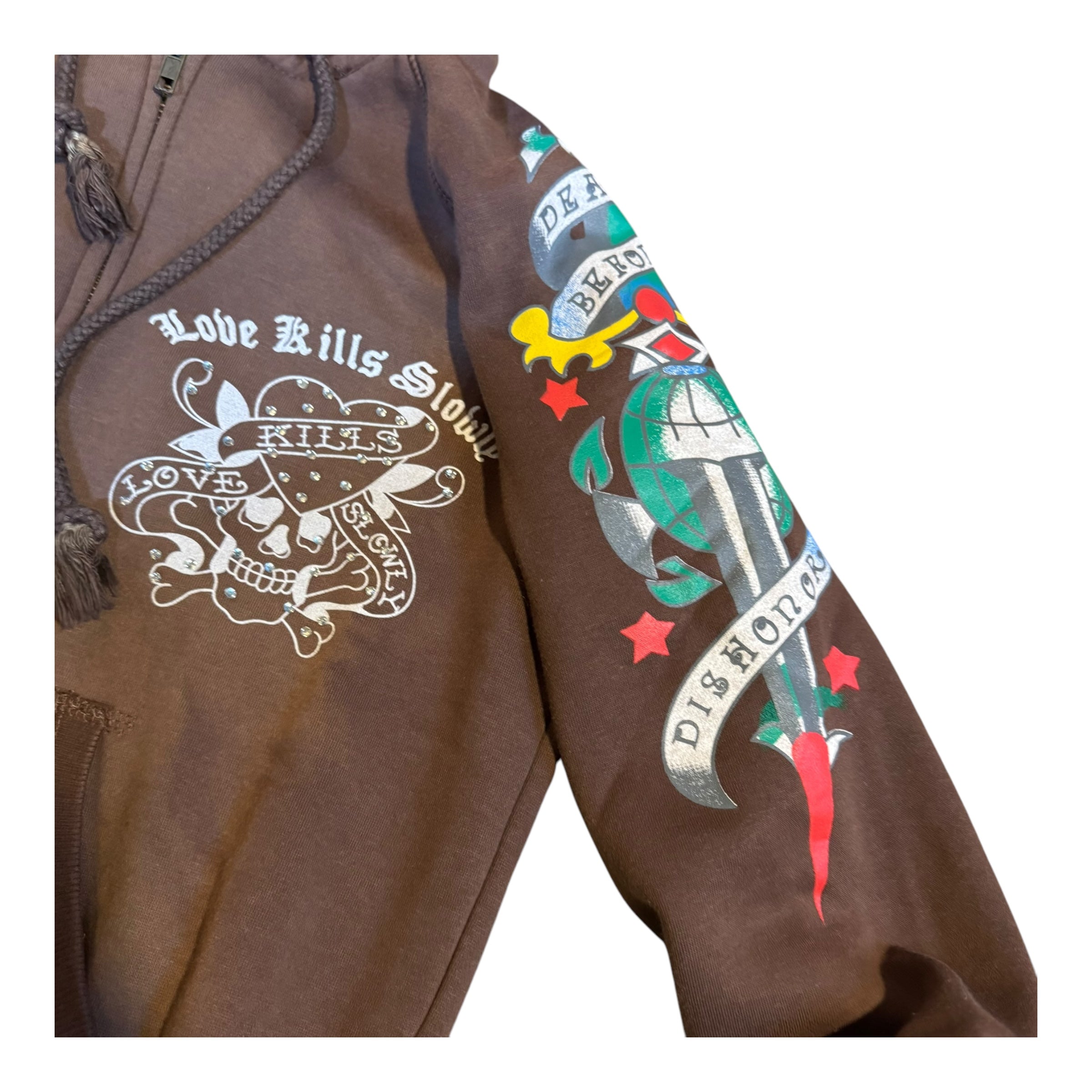 ED HARDY VINTAGE JACKET - L