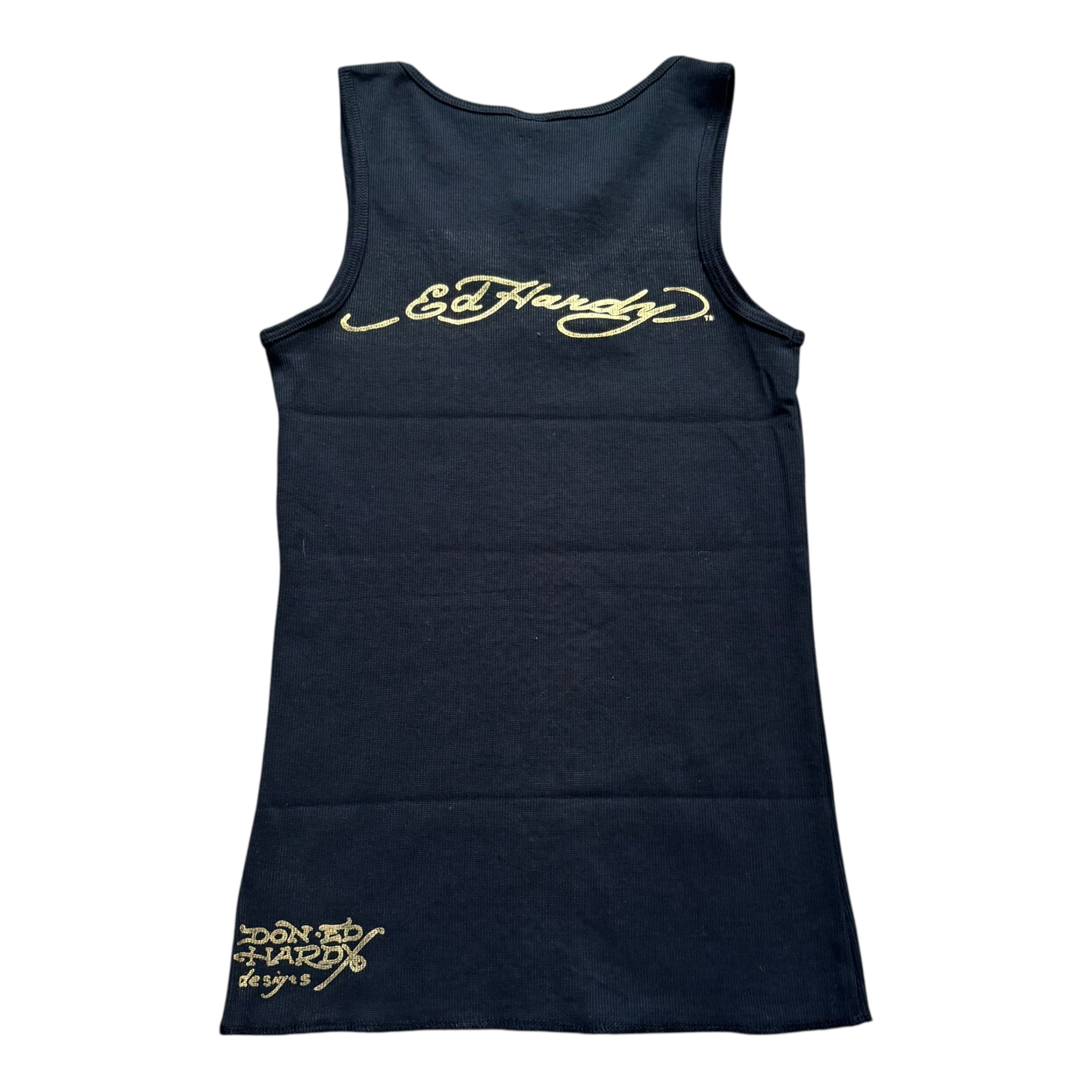 DEADSTOCK ED HARDY SINGLET- M