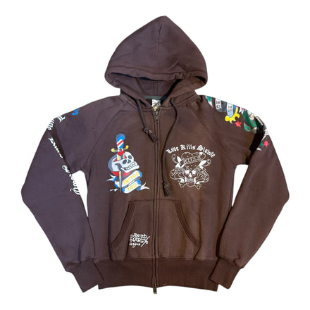 ED HARDY VINTAGE JACKET - L