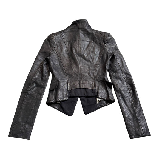 VINTAGE LEATHER JACKET - XS