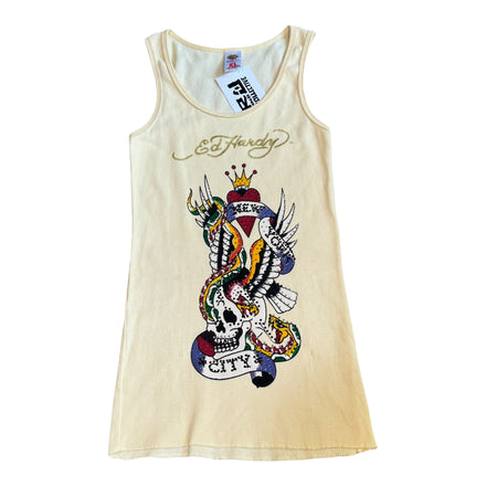 ED HARDY SINGLET - XL (8-10)