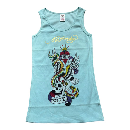 DEADSTOCK ED HARDY SINGLET-XL