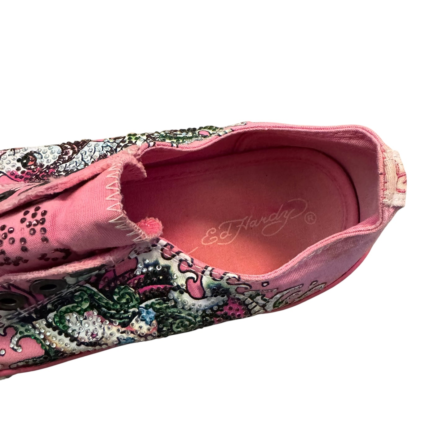ED HARDY PINK SNEAKER - EU38