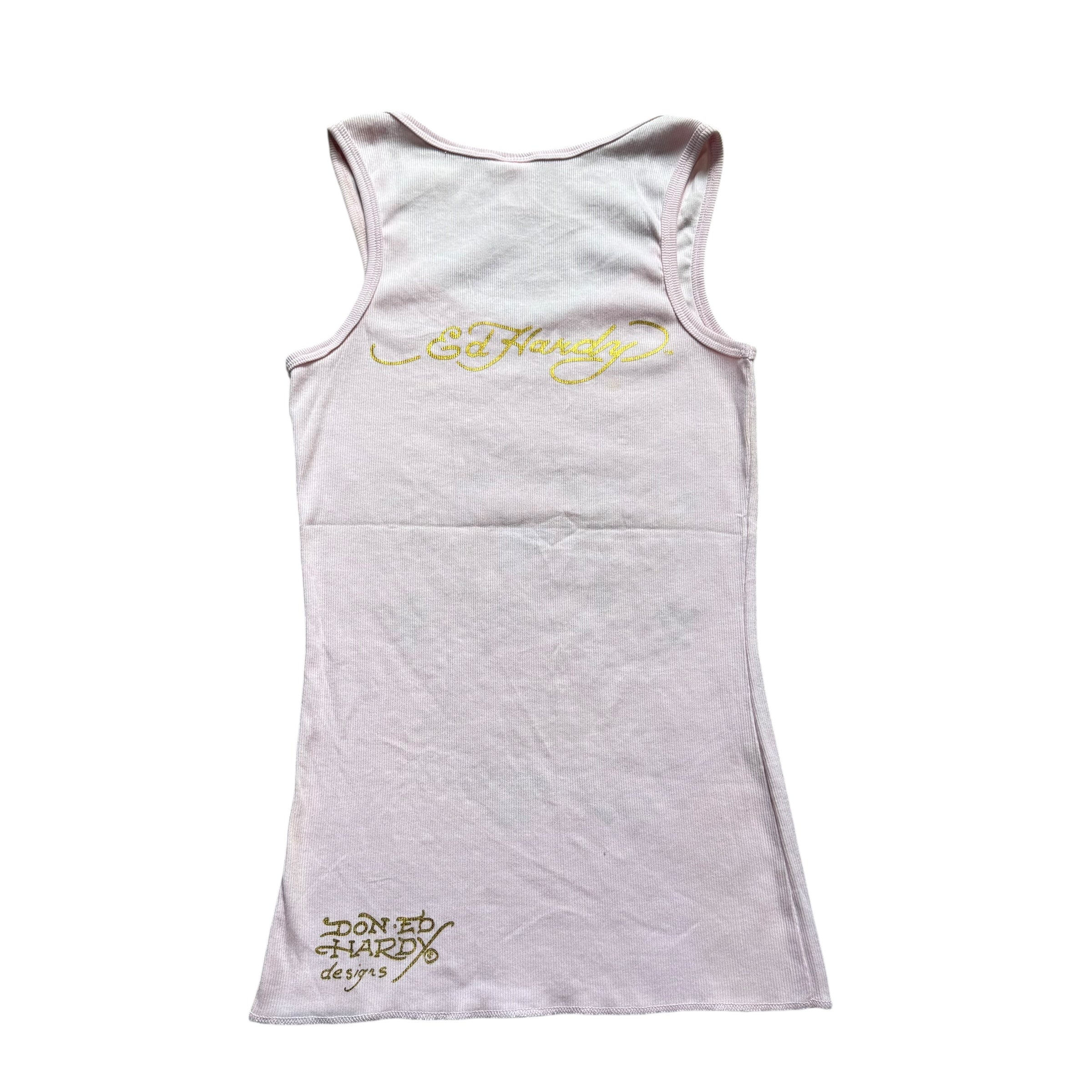 DEADSTOCK ED HARDY SINGLET- M