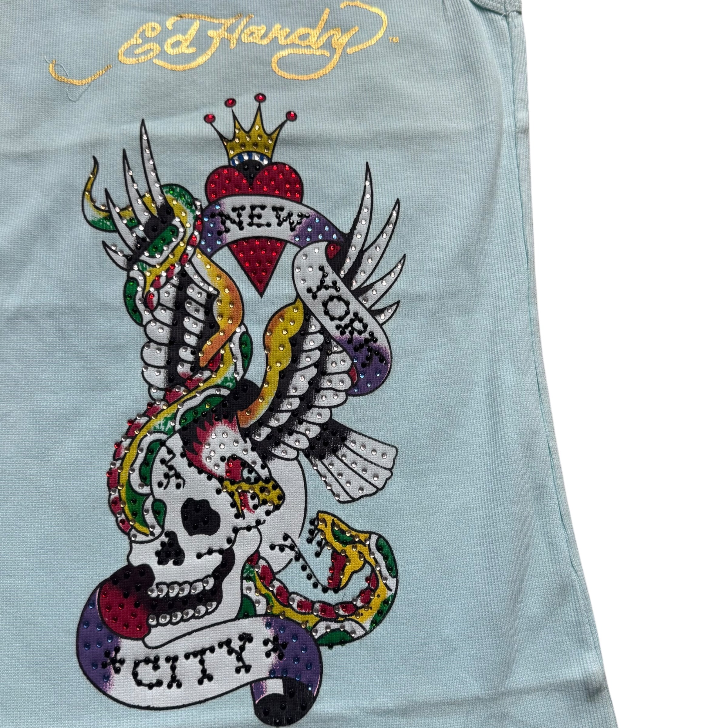 DEADSTOCK ED HARDY SINGLET-XL