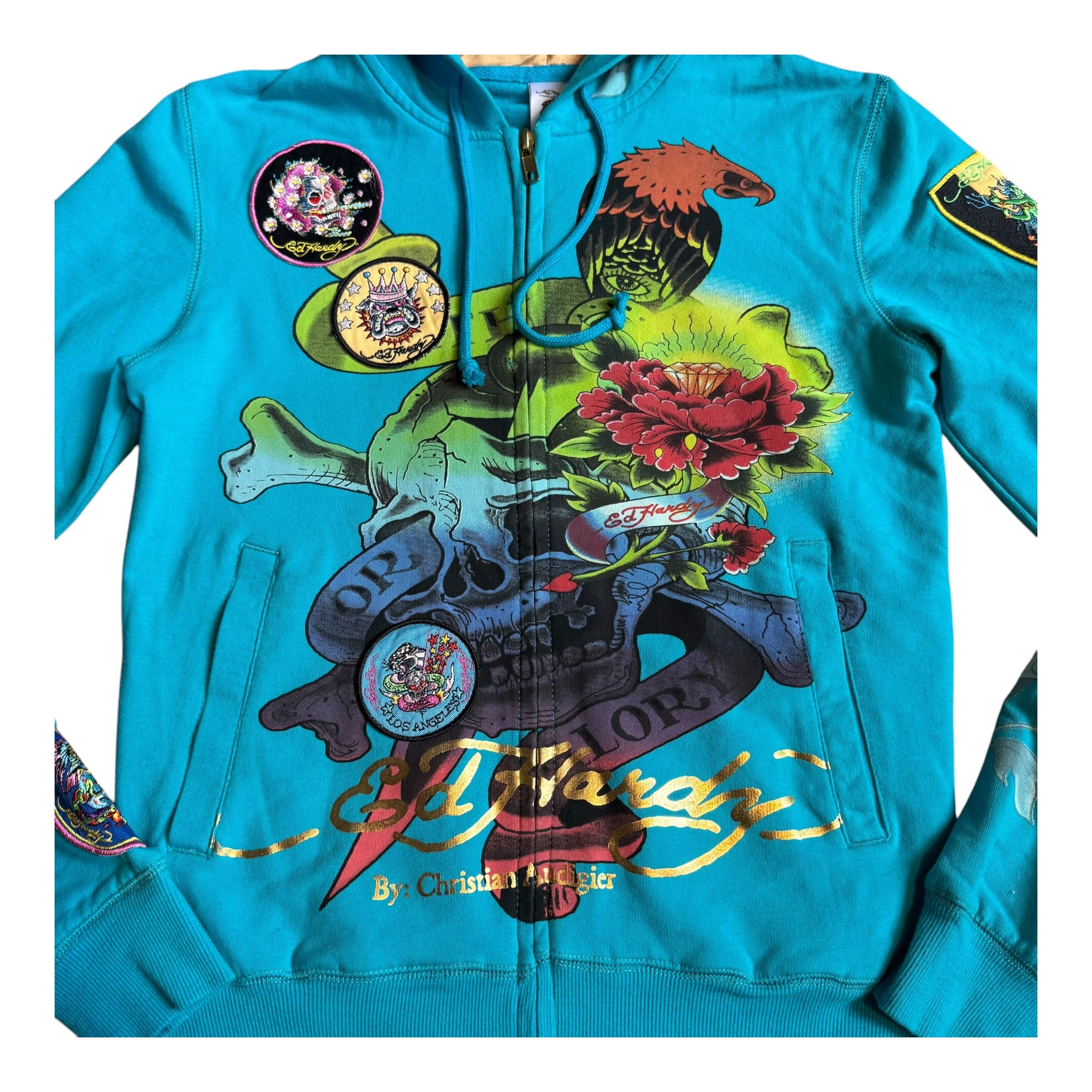 ED HARDY VINTAGE JACKET - XS