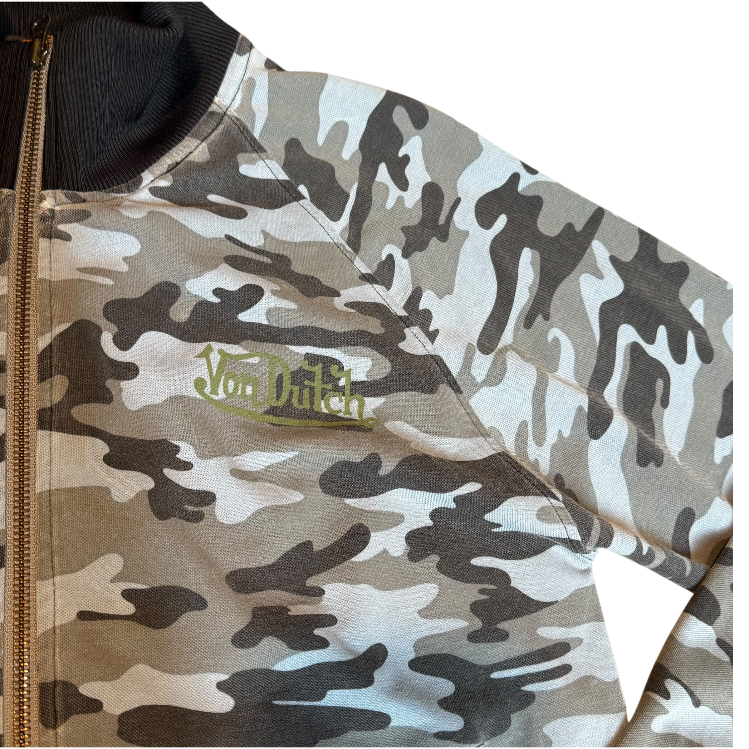 VONDUTCH CAMO ZIPUP - M
