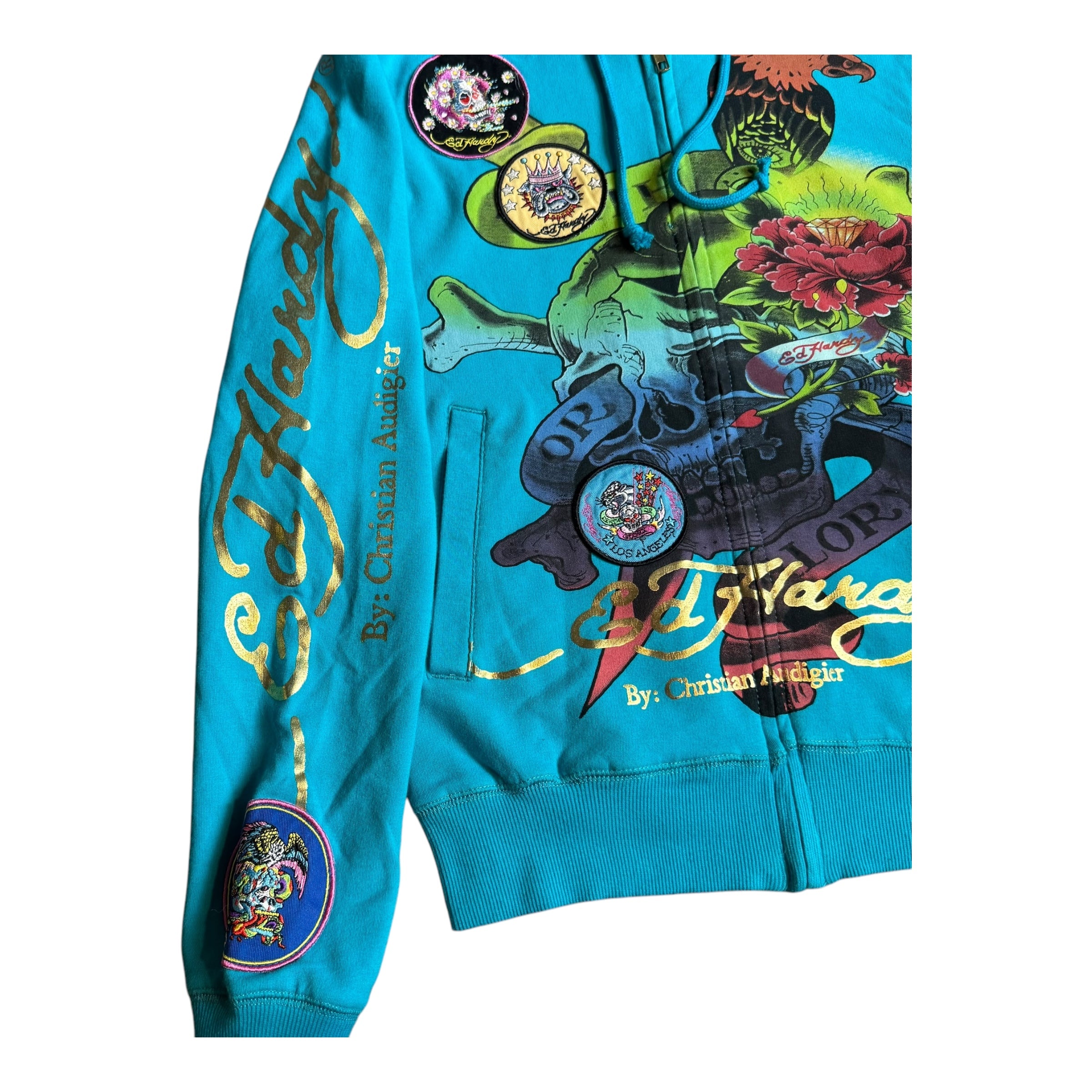 ED HARDY VINTAGE JACKET - XS