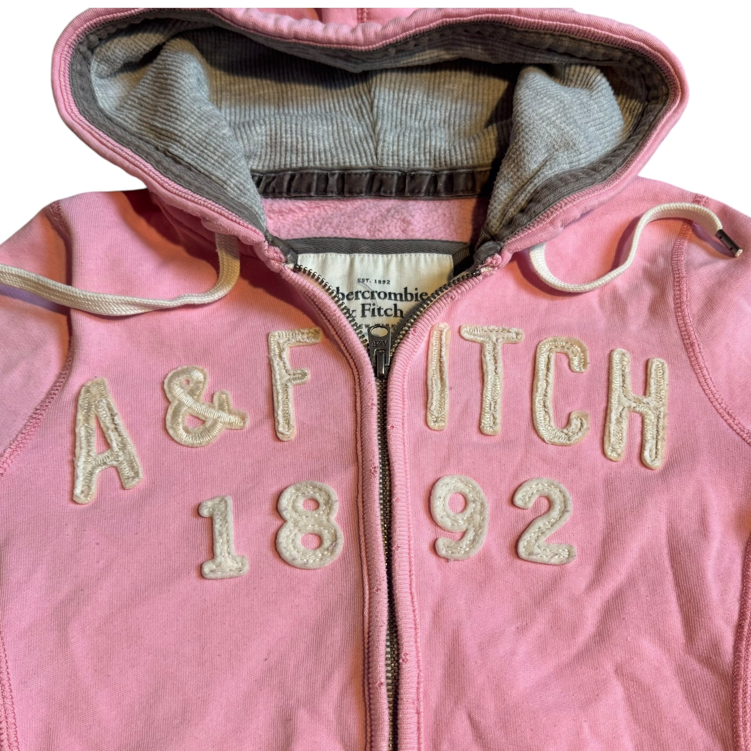 ABERCROMBIE & FITCH PINK JACKET - XS