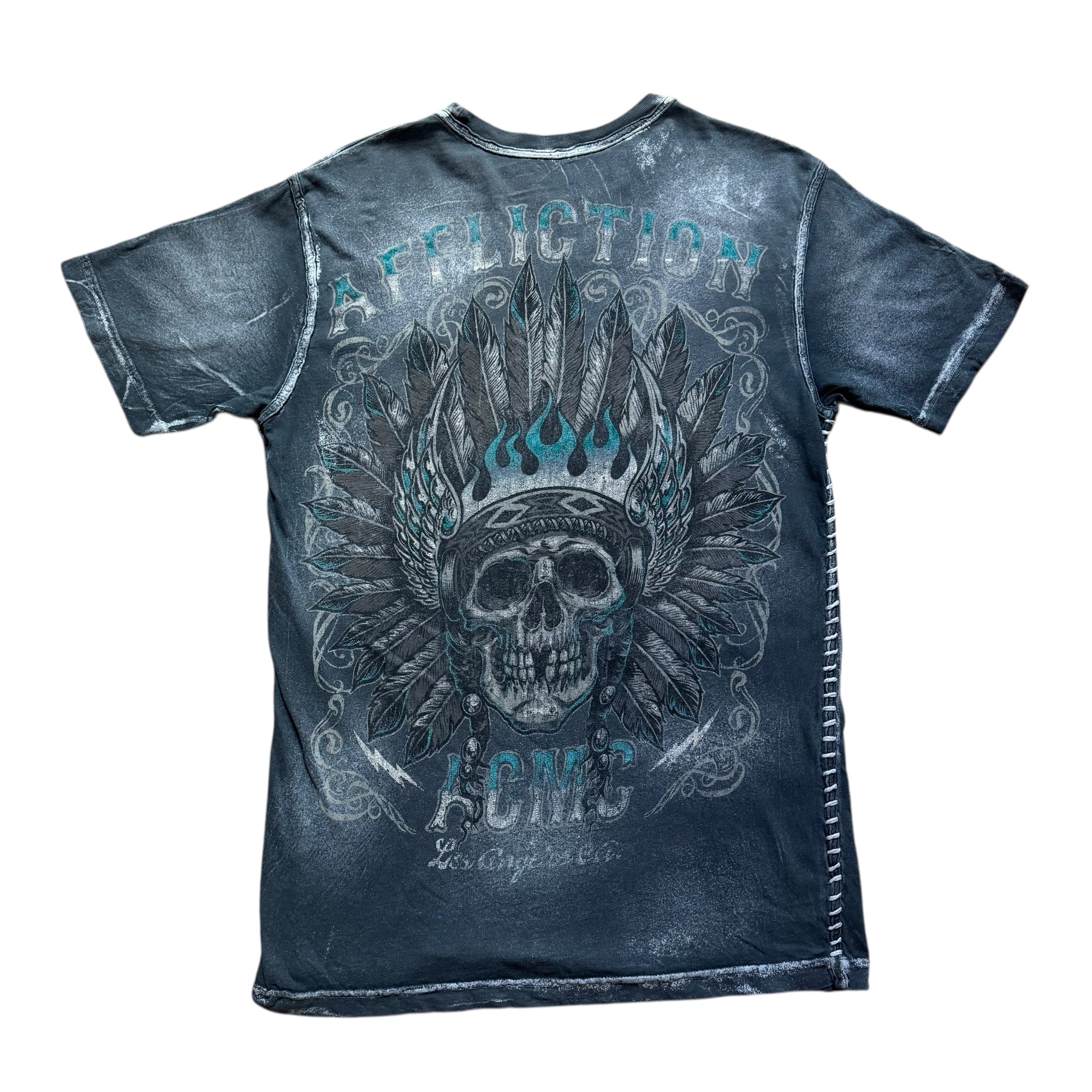 AFFLICTION VINTAGE TEE - M