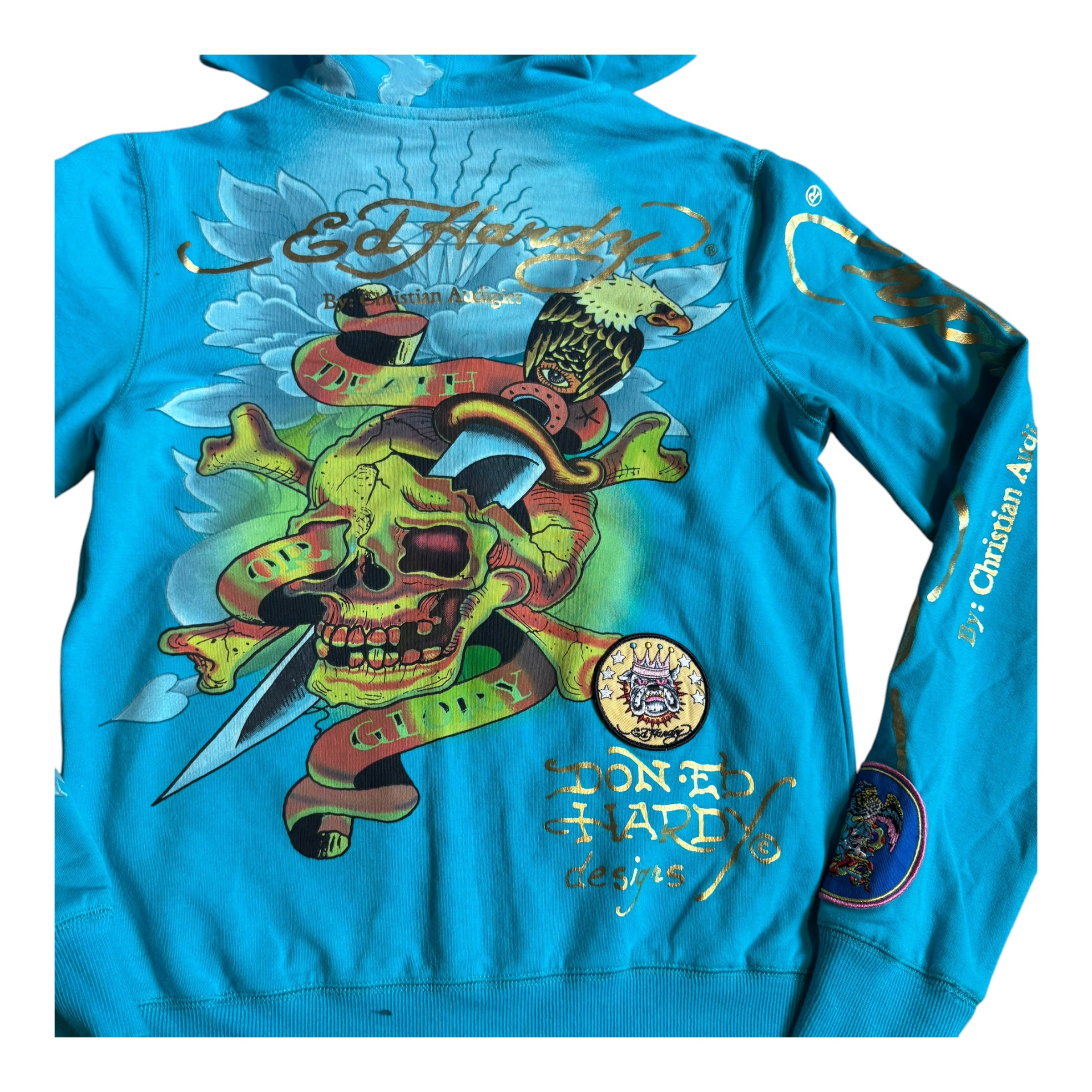 ED HARDY VINTAGE JACKET - XS