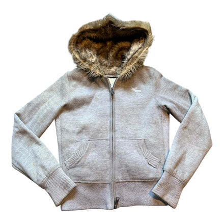 ABERCROMBIE & FITCH FUR JACKET - S