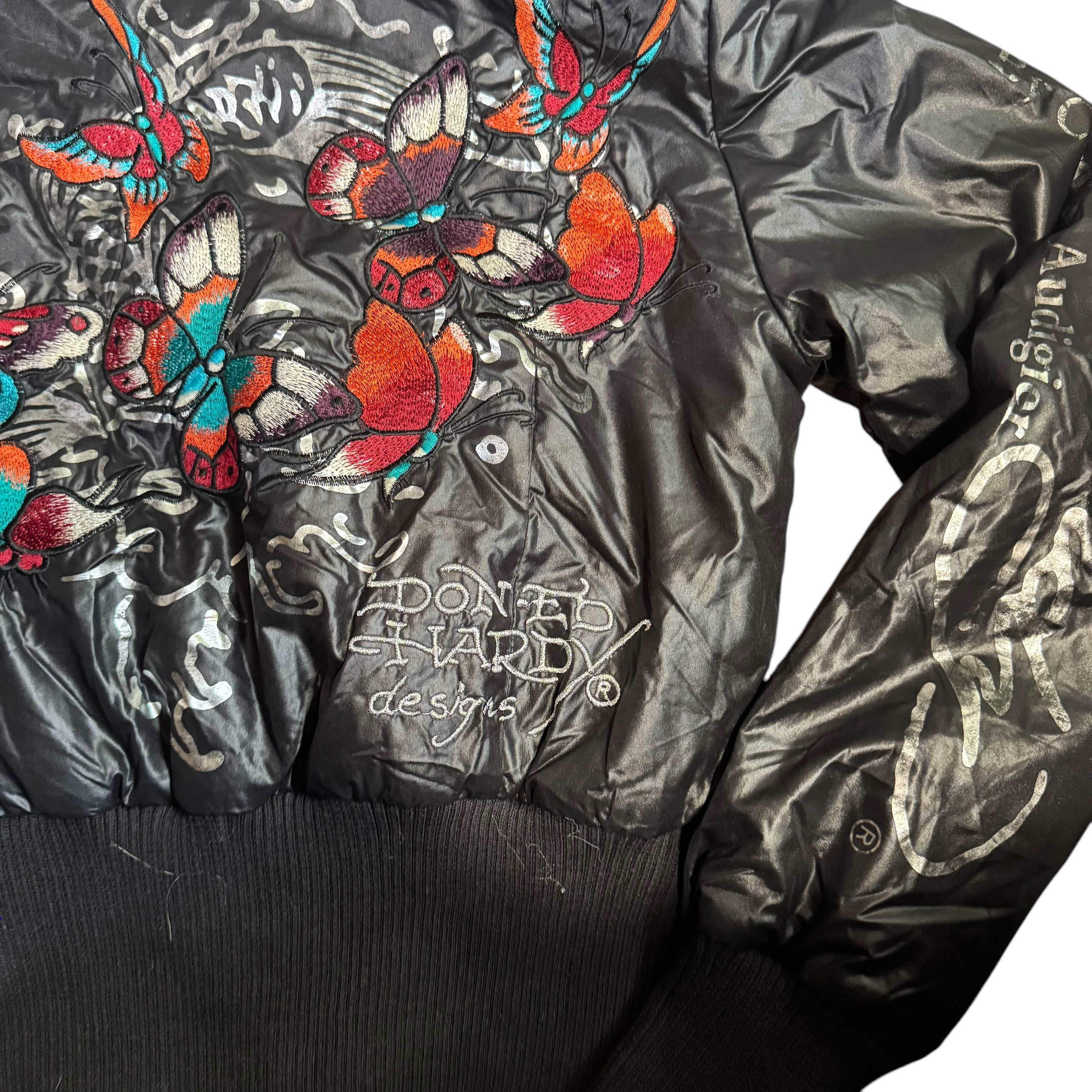 GIVEAWAY JACKET ED HARDY PUFFER - M