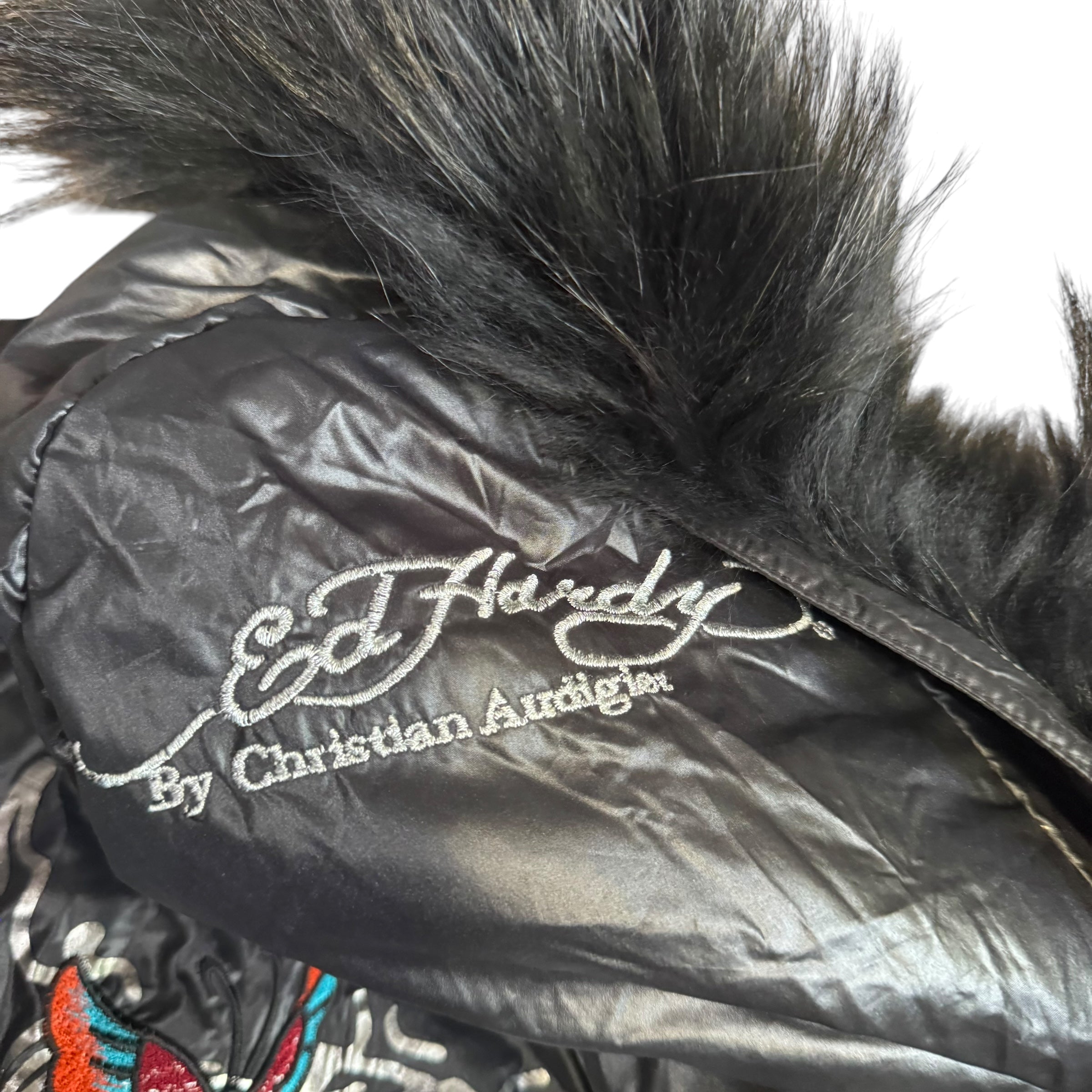 GIVEAWAY JACKET ED HARDY PUFFER - M