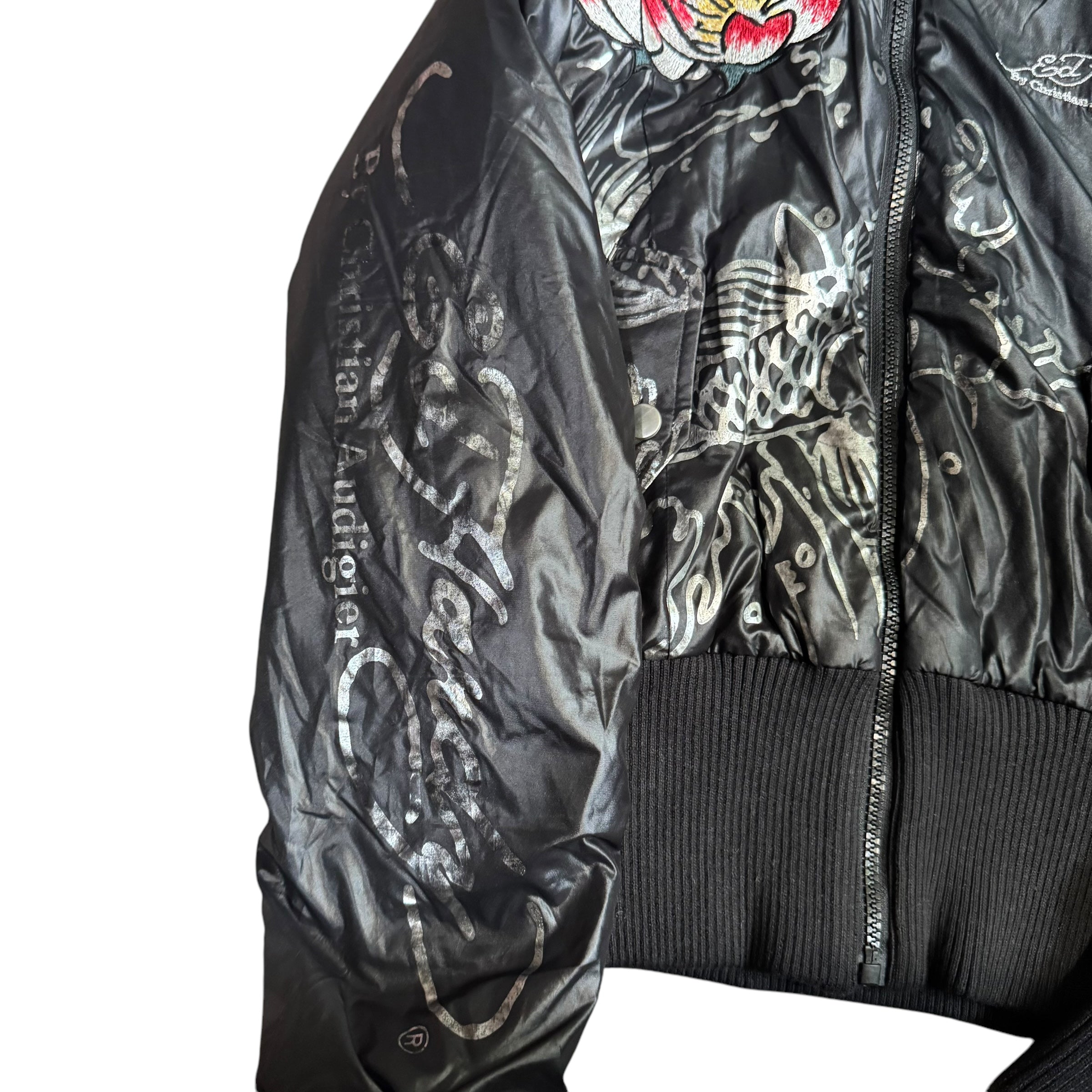 GIVEAWAY JACKET ED HARDY PUFFER - M