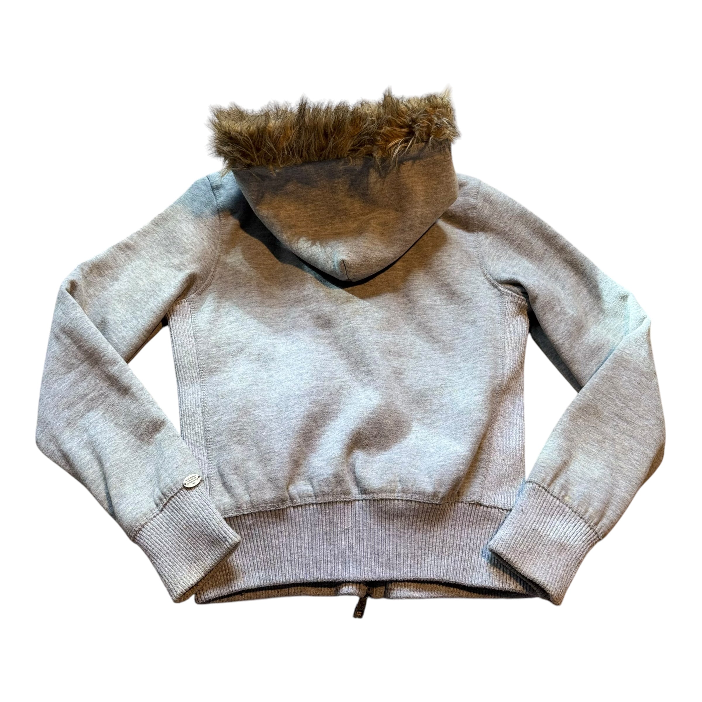ABERCROMBIE & FITCH FUR JACKET - S