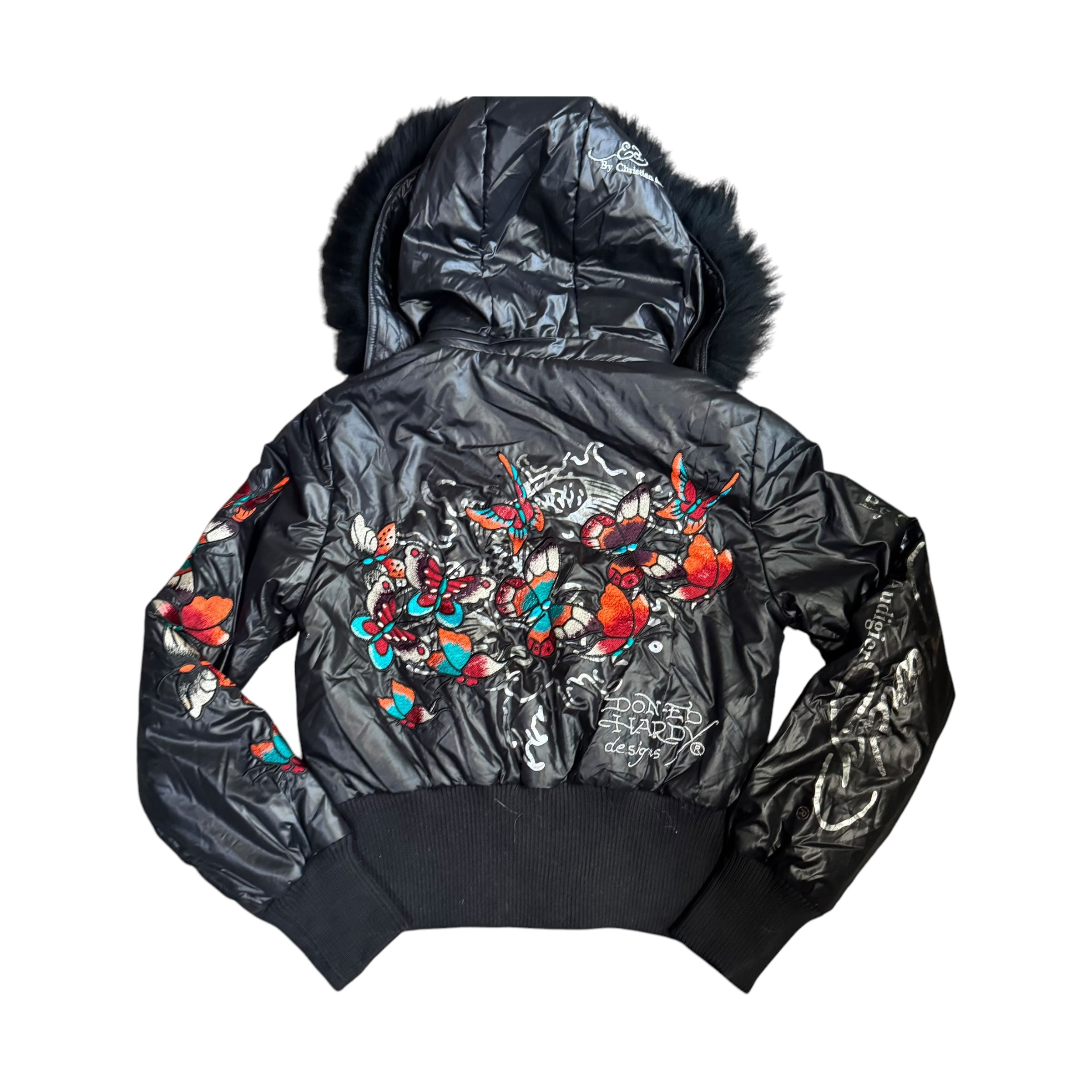 GIVEAWAY JACKET ED HARDY PUFFER - M