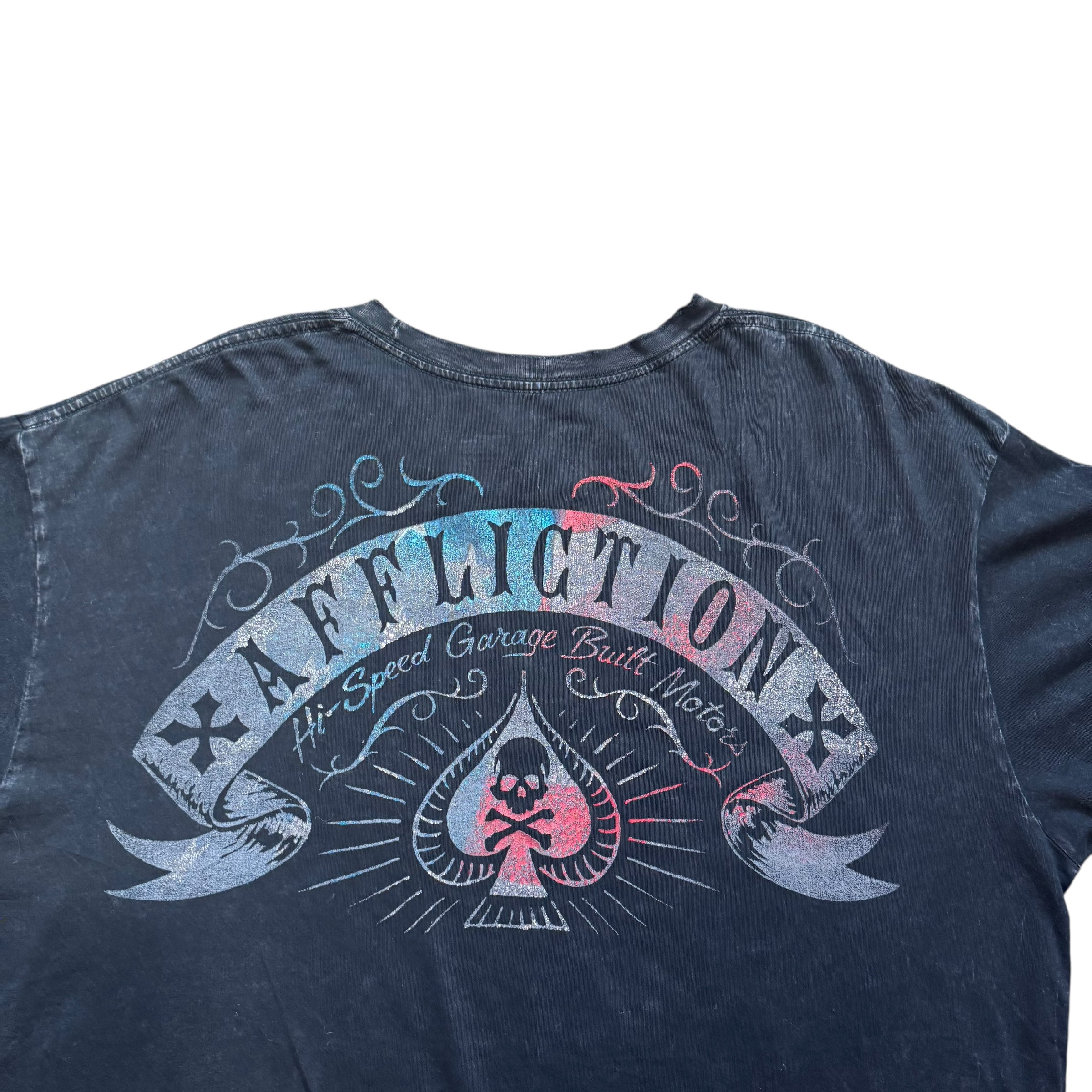 AFFLICTION VINTAGE TEE - 2XL