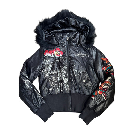 GIVEAWAY JACKET ED HARDY PUFFER - M
