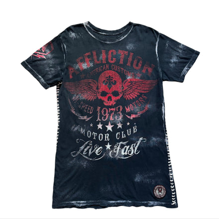 AFFLICTION VINTAGE TEE - L