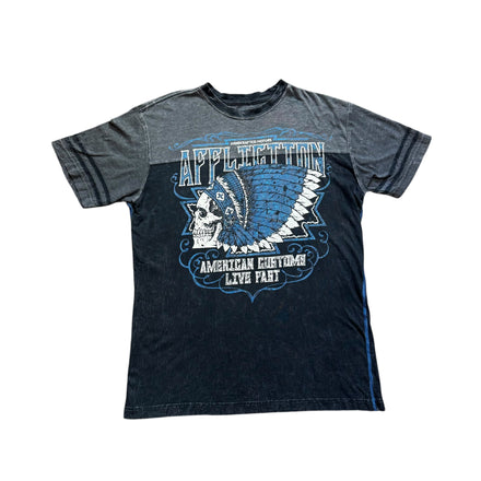 AFFLICTION VINTAGE TEE - L