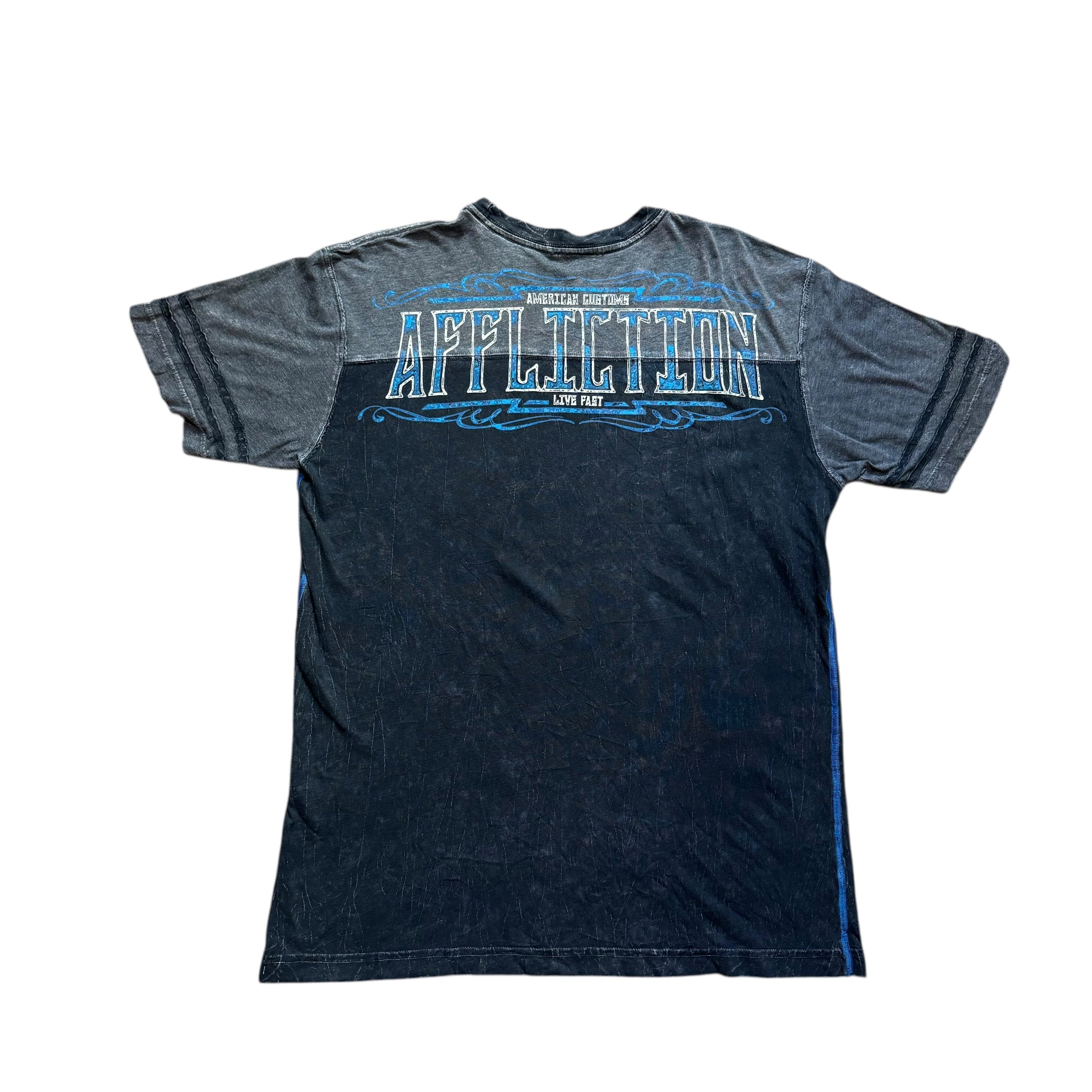 AFFLICTION VINTAGE TEE - L