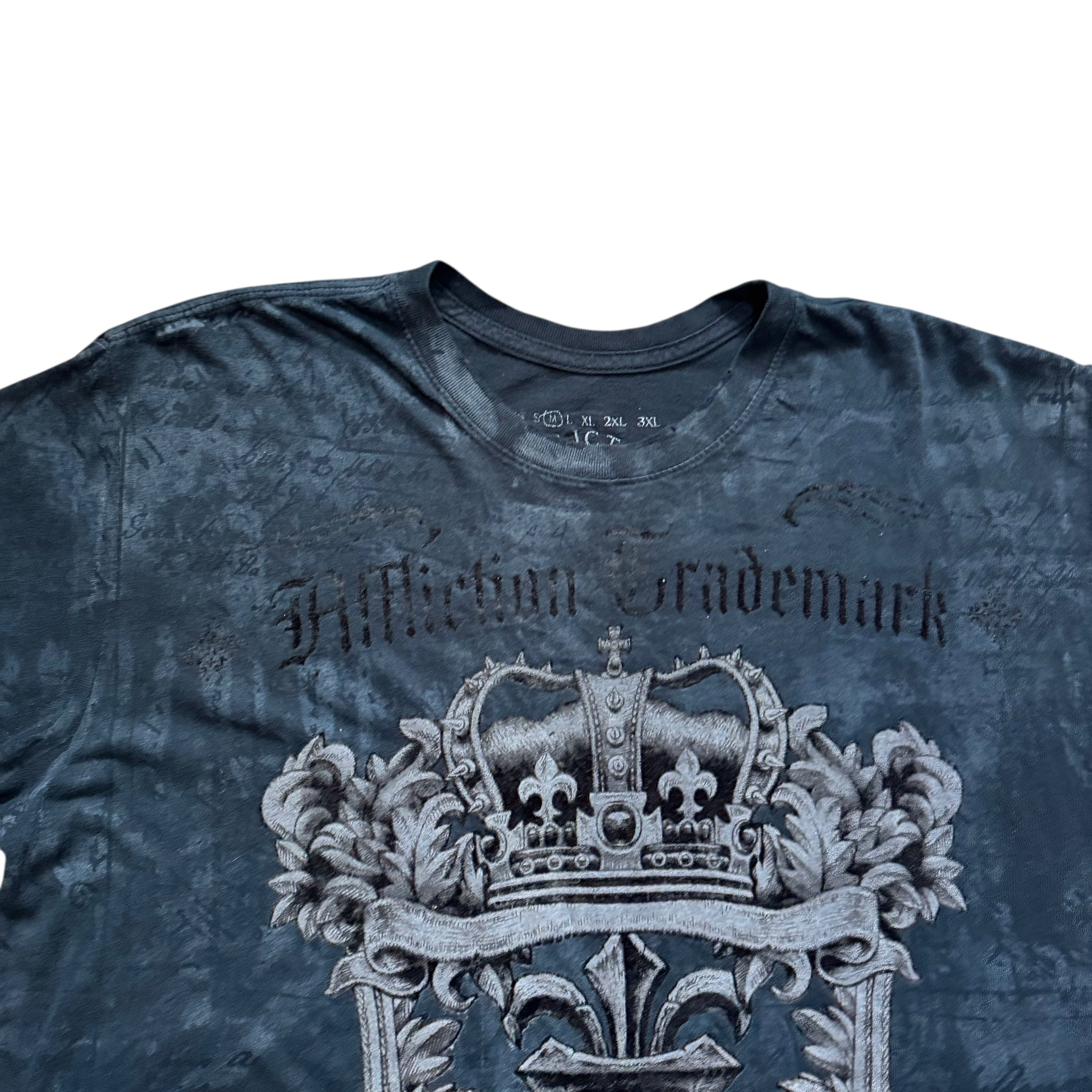AFFLICTION VINTAGE TEE - M