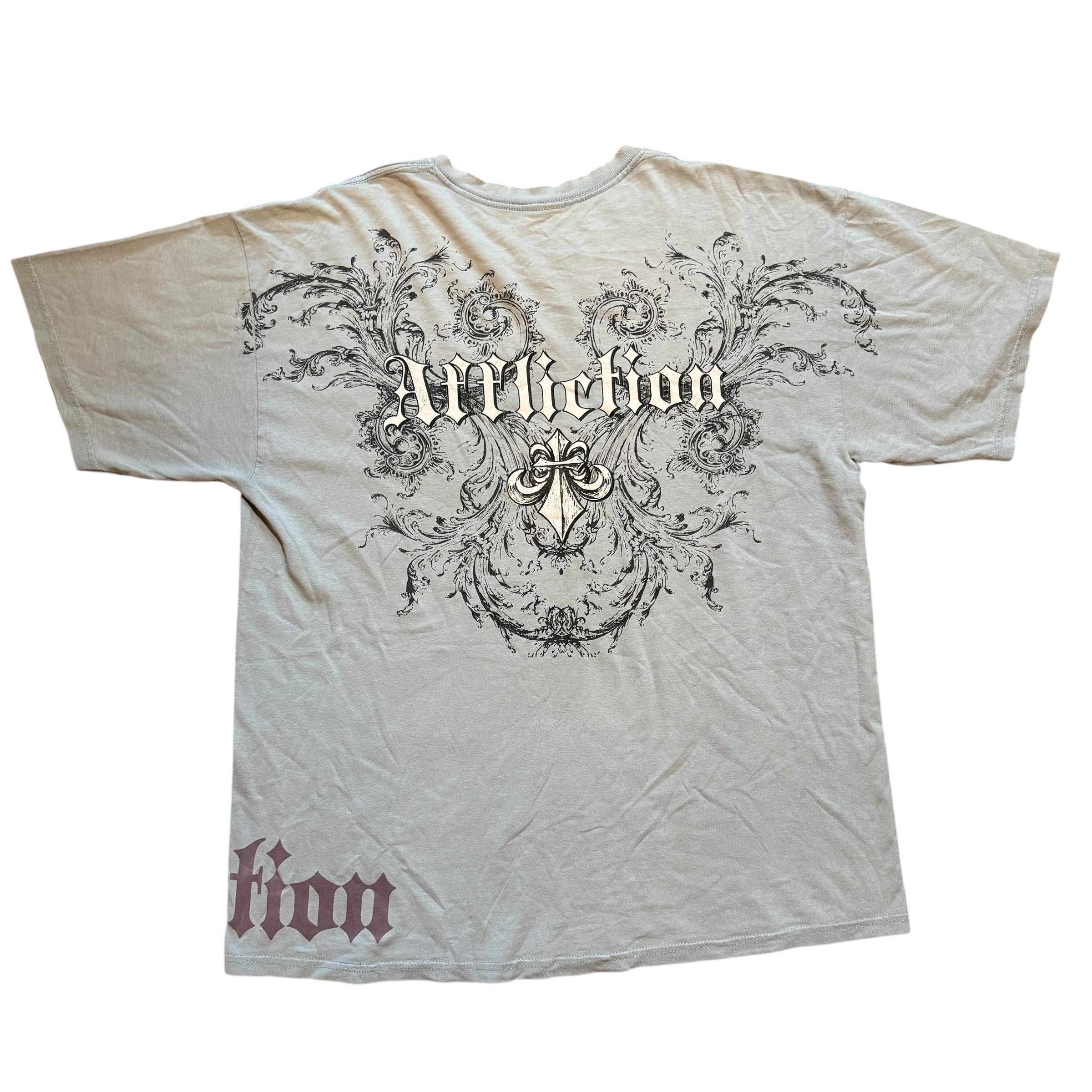 AFFLICTION VINTAGE TEE - XL