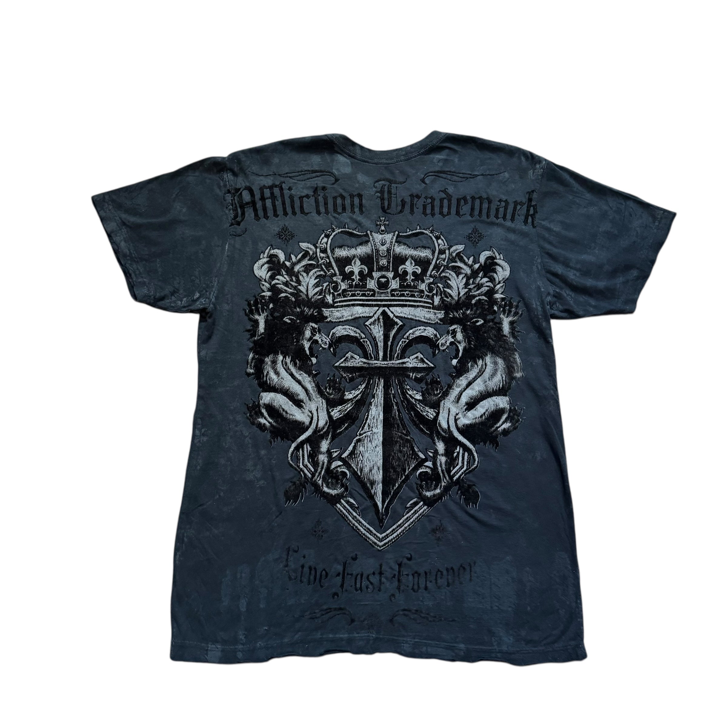 AFFLICTION VINTAGE TEE - M