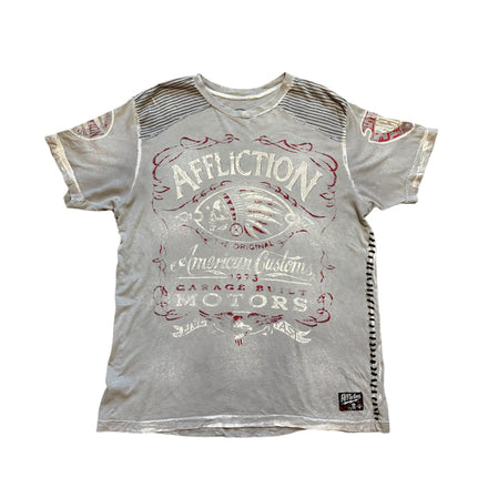 AFFLICTION VINTAGE TEE - M