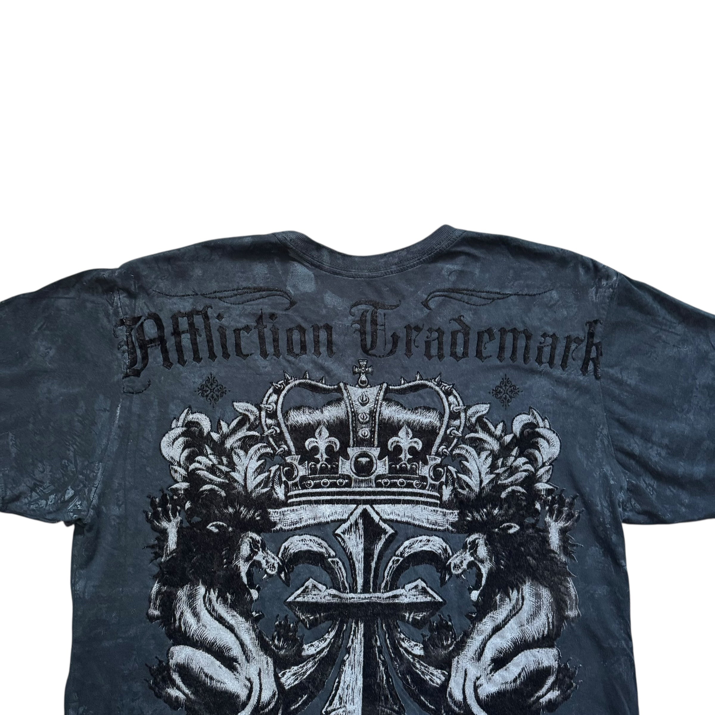 AFFLICTION VINTAGE TEE - M