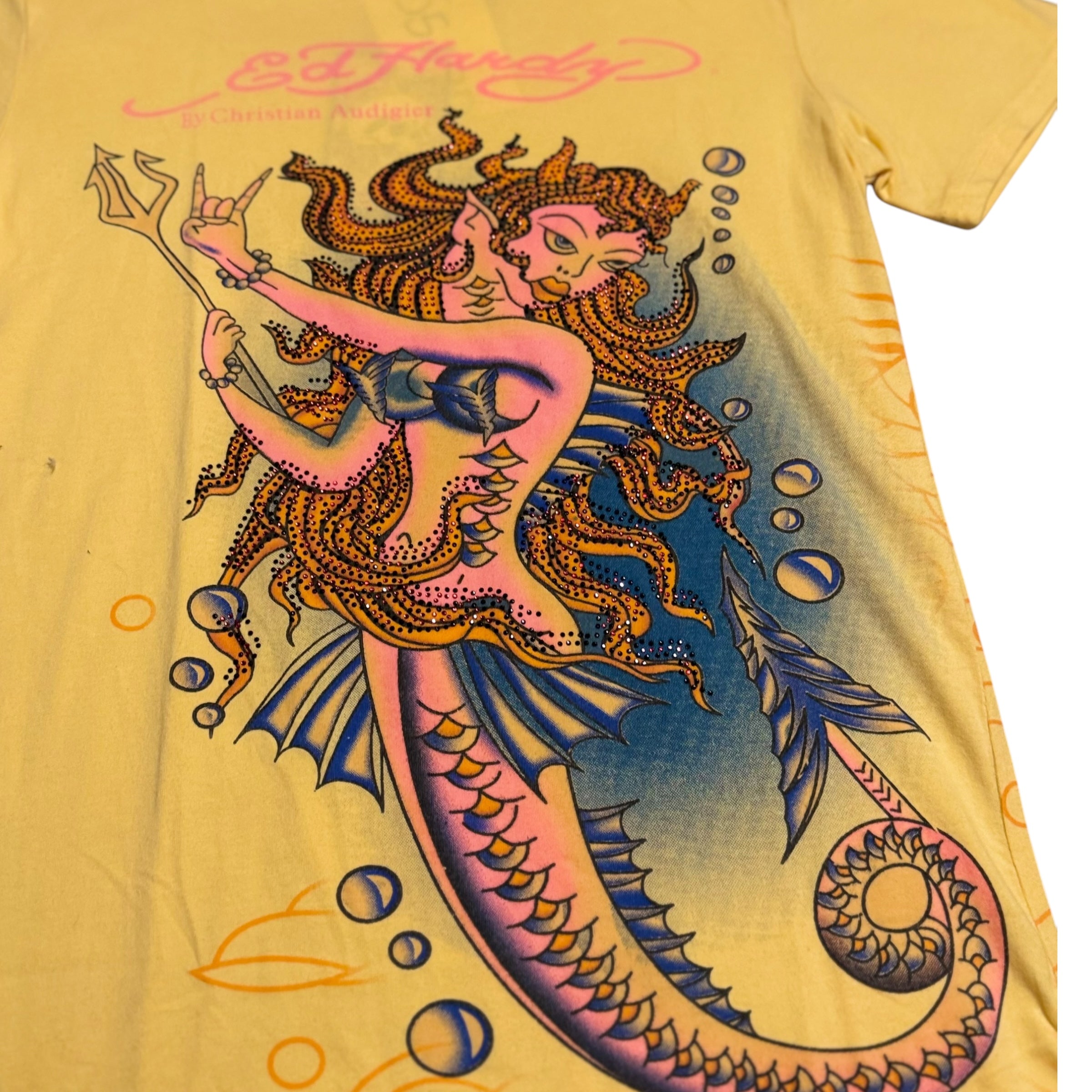 ED HARDY LONG TEE - L