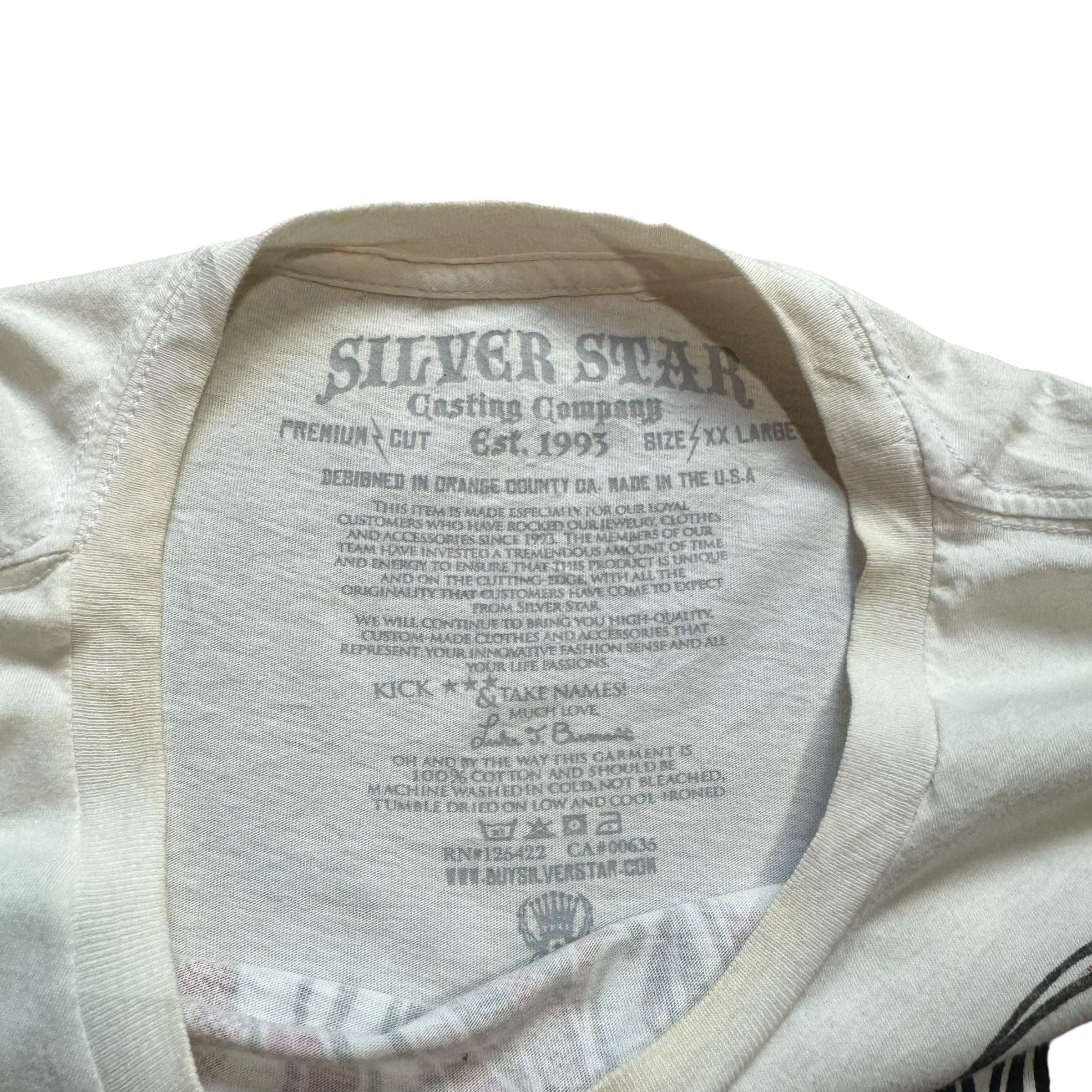 SILVER STAR VINTAGE TEE - 2XL