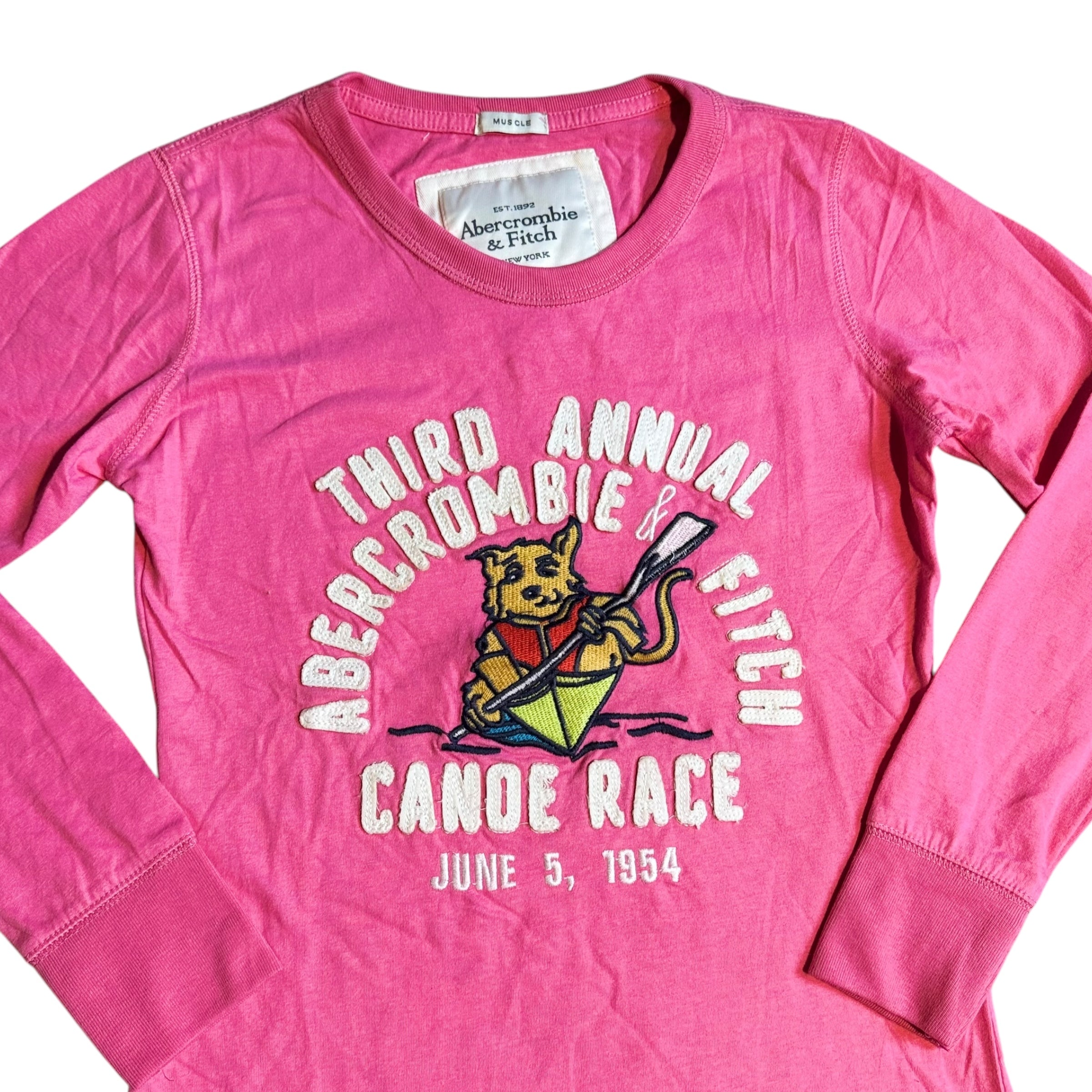 ABERCROMBIE & FITCH LONG SLEEVE - M