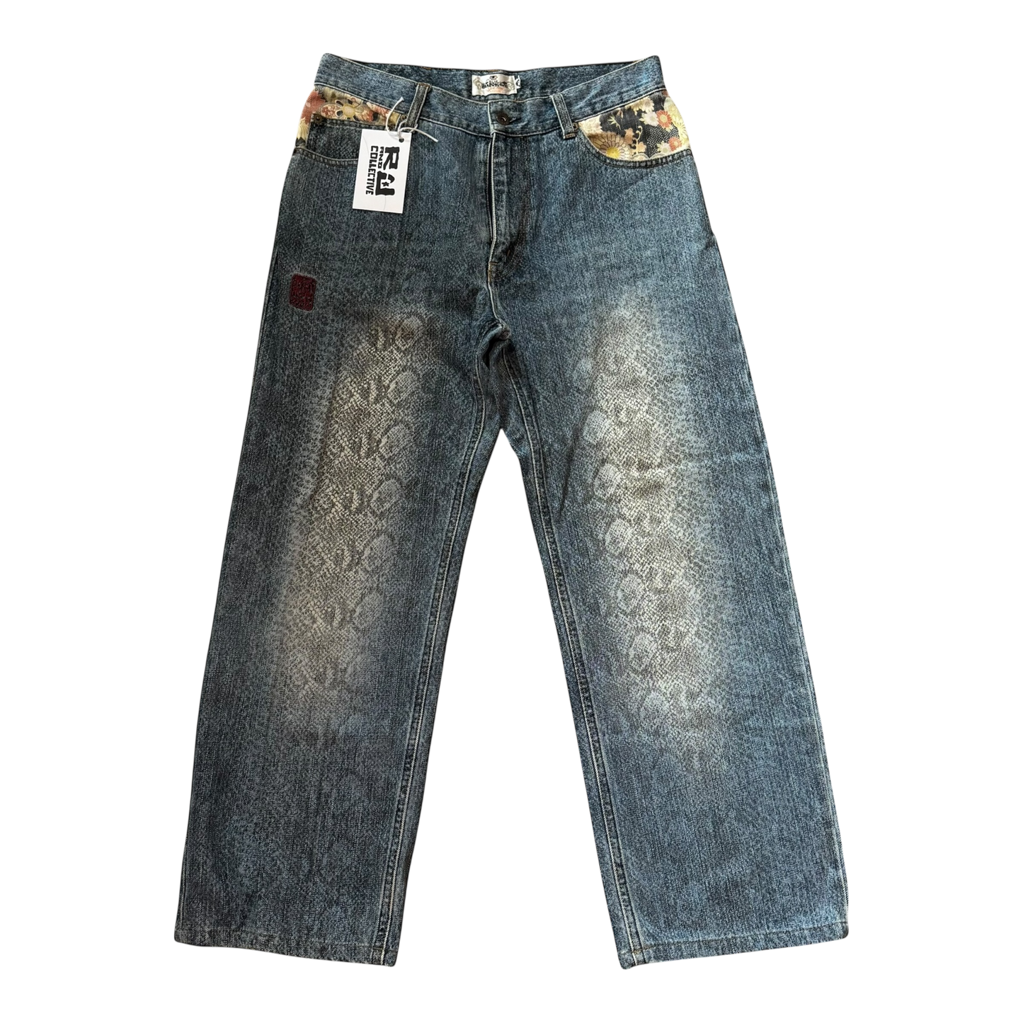 KARAKURI SNAKE SKIN JEANS - 32”