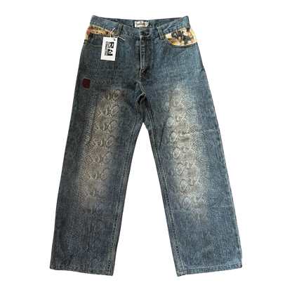 KARAKURI SNAKE SKIN JEANS - 32”