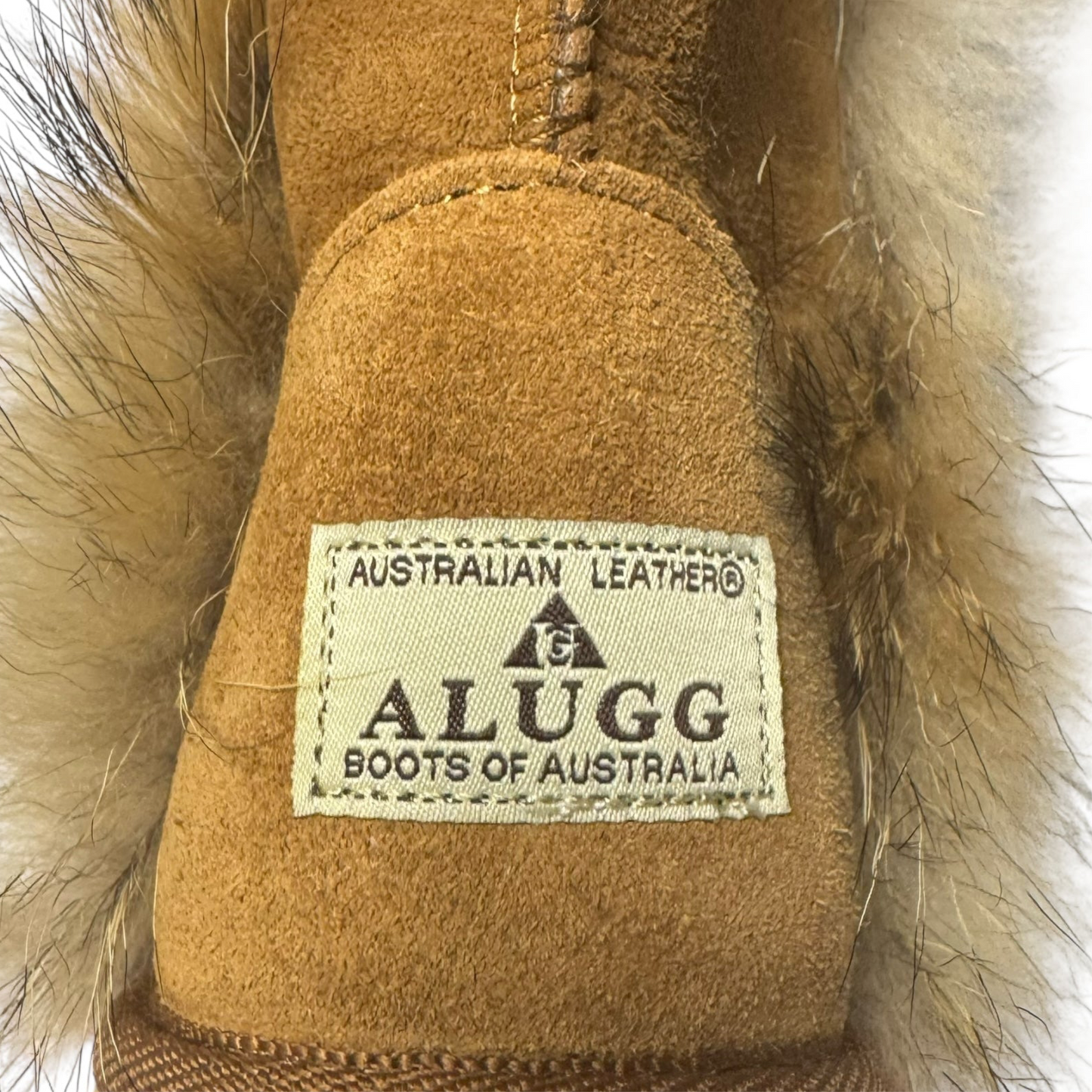 VINTAGE UGG FUR BOOTS - EU38