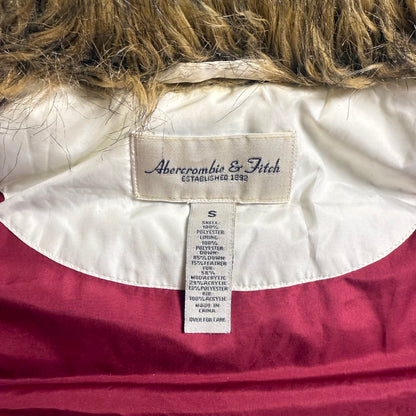 ABERCROMBIE & FITCH FUR VEST - S