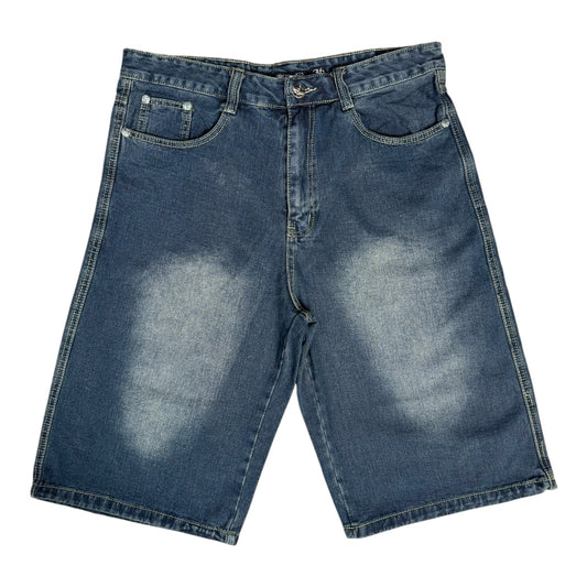 ED HARDY VINTAGE JORTS - 36x14”