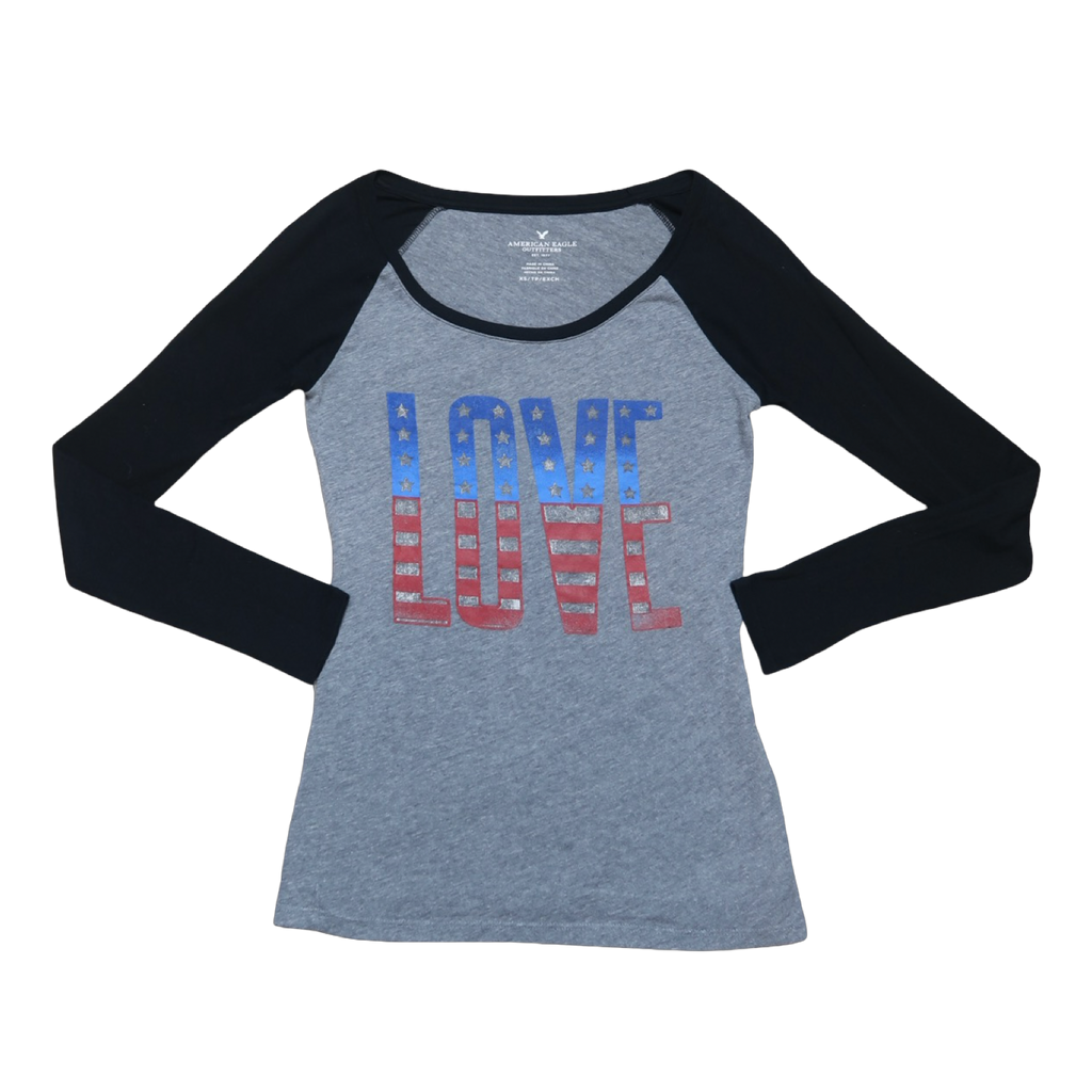 AMERICAN EAGLE LONG SLEEVE - XS